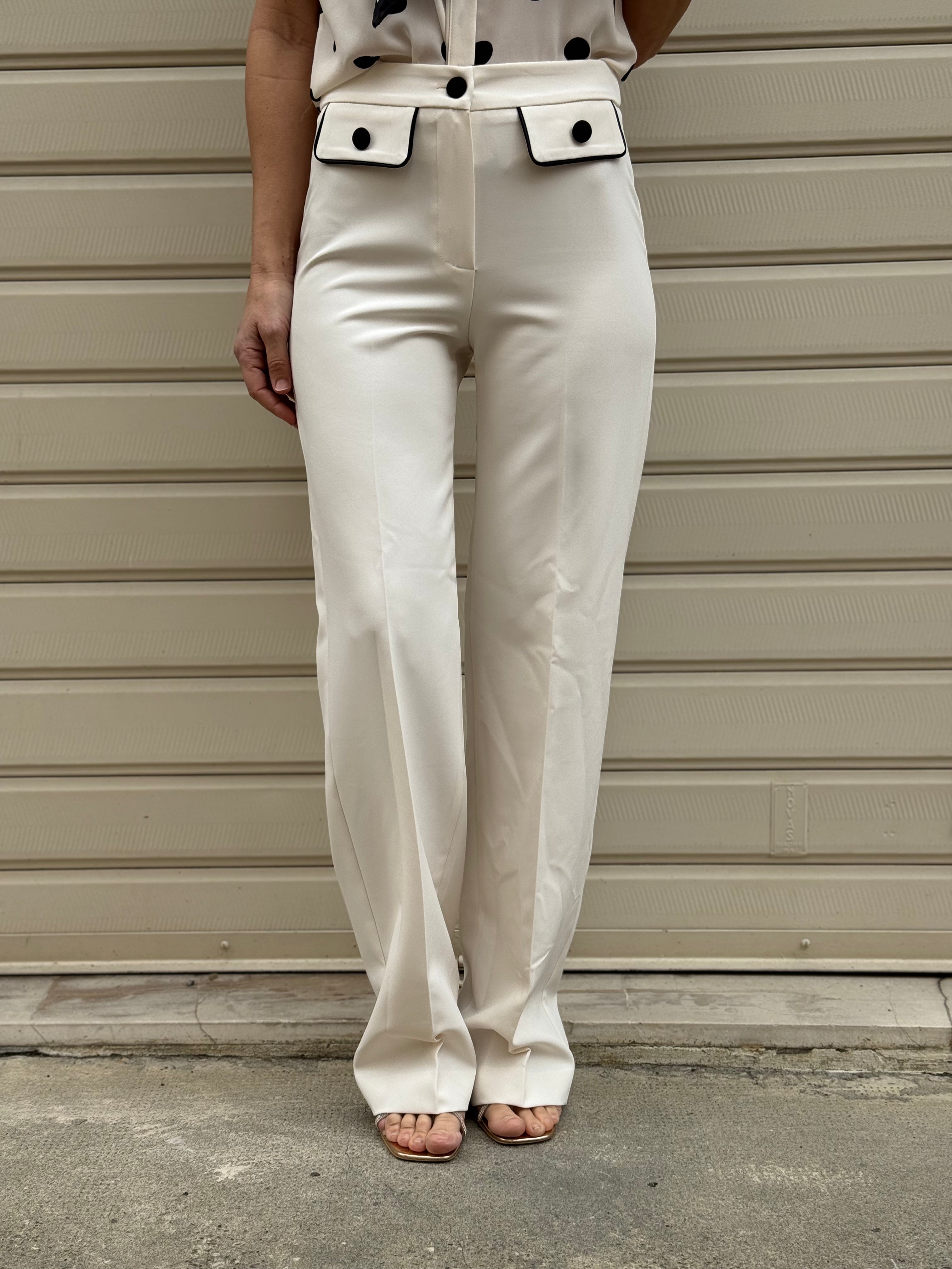 Pantalone palazzo taschine profili mimì