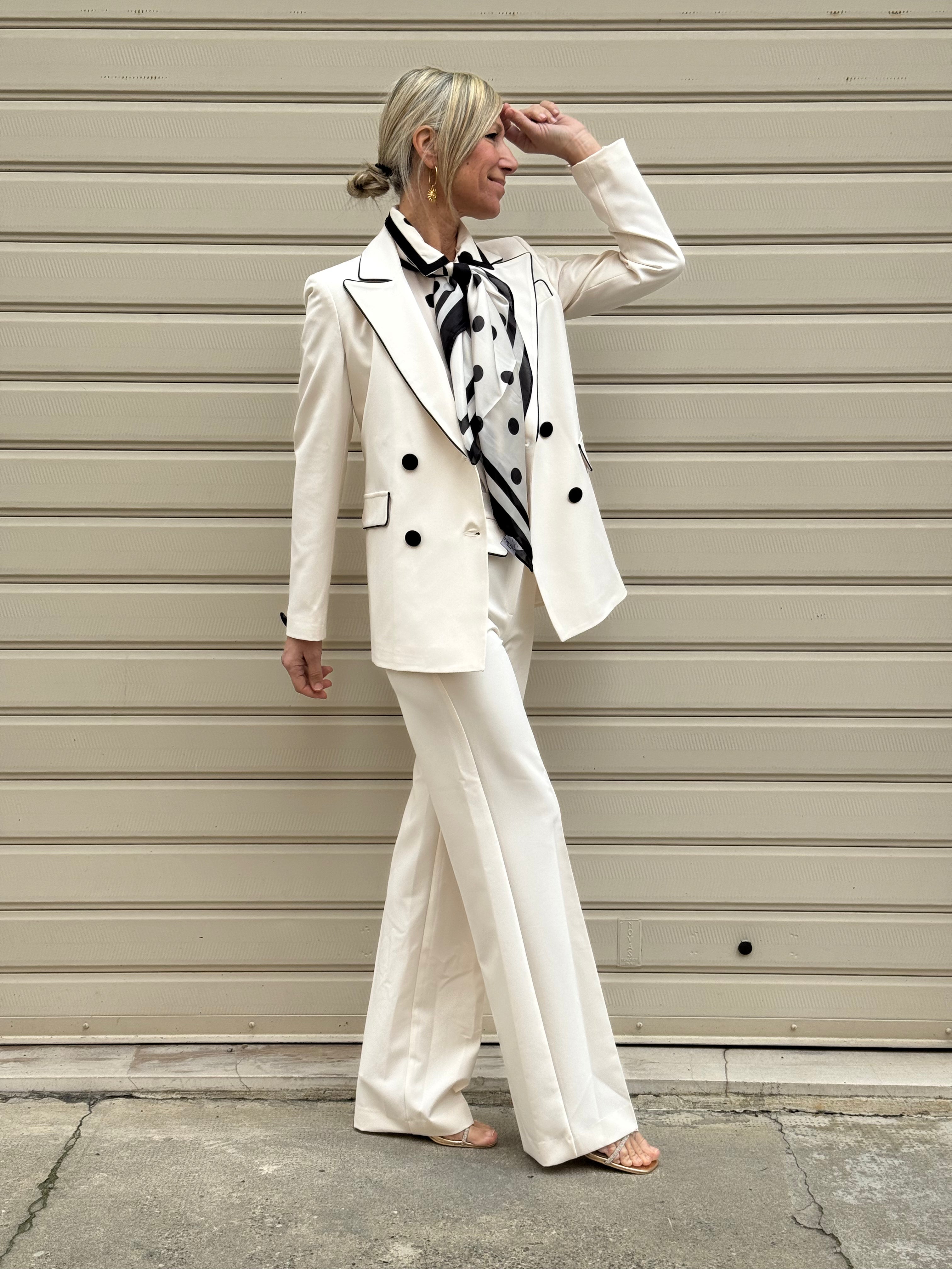 Pantalone palazzo taschine profili mimì