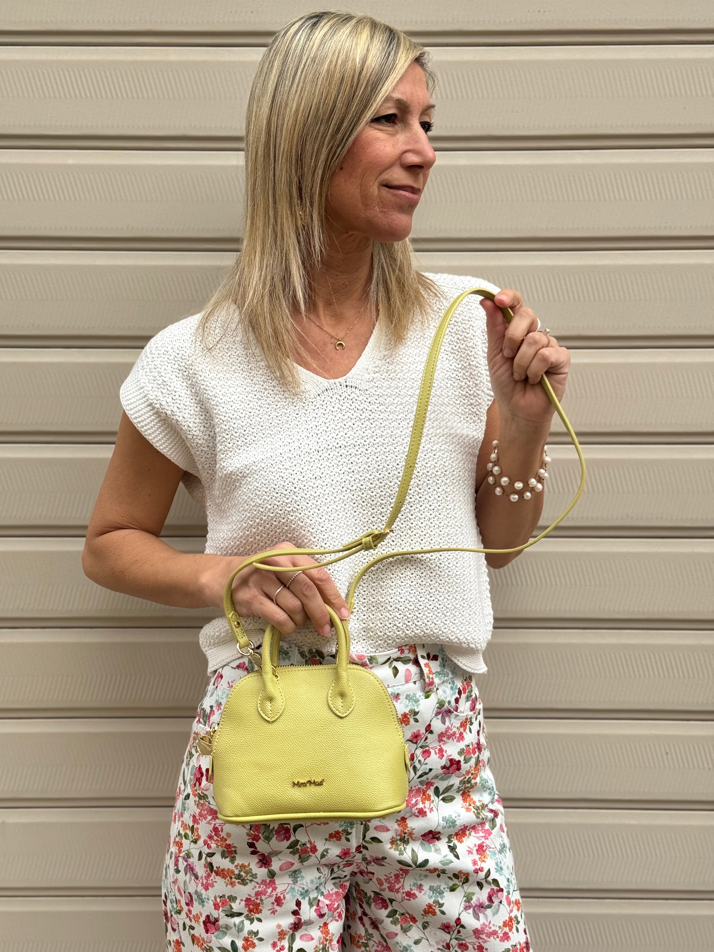 Borsa mini con manici mimì
