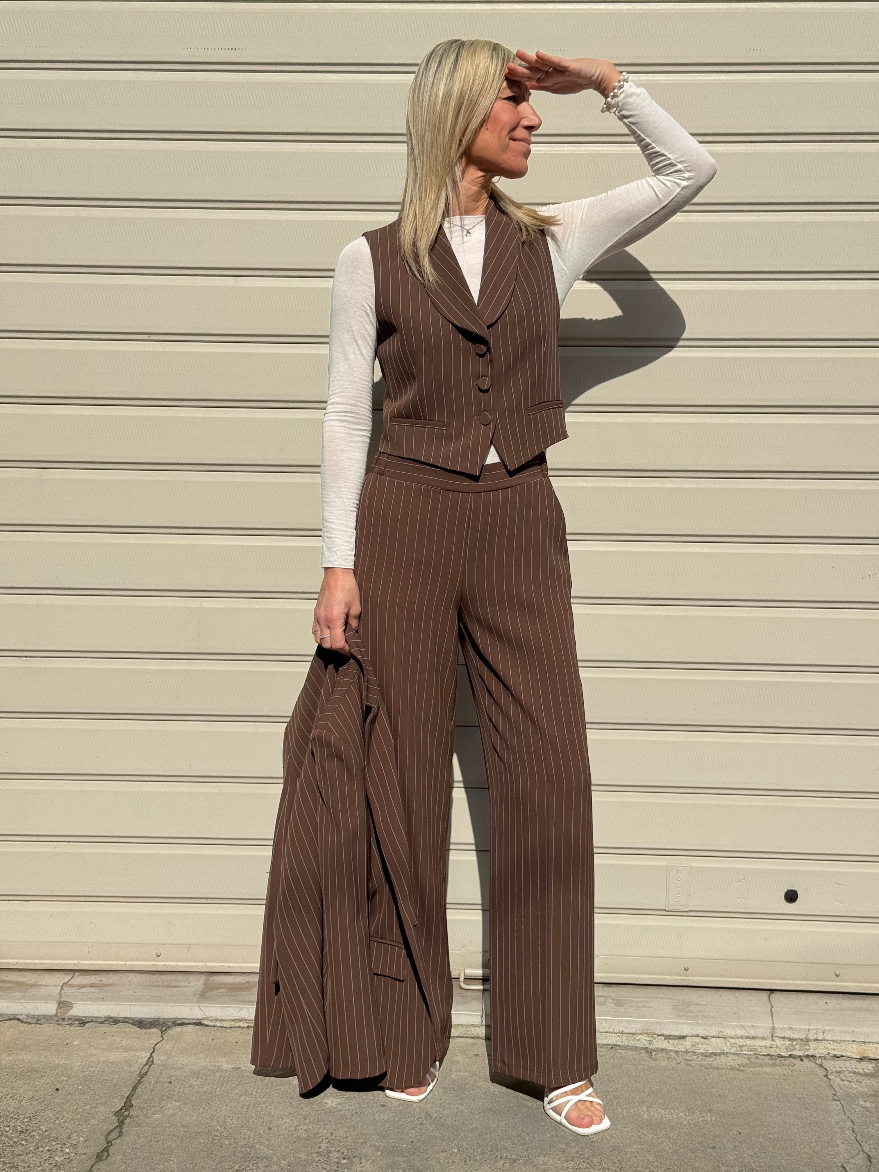 Pantalone gessato Imperial