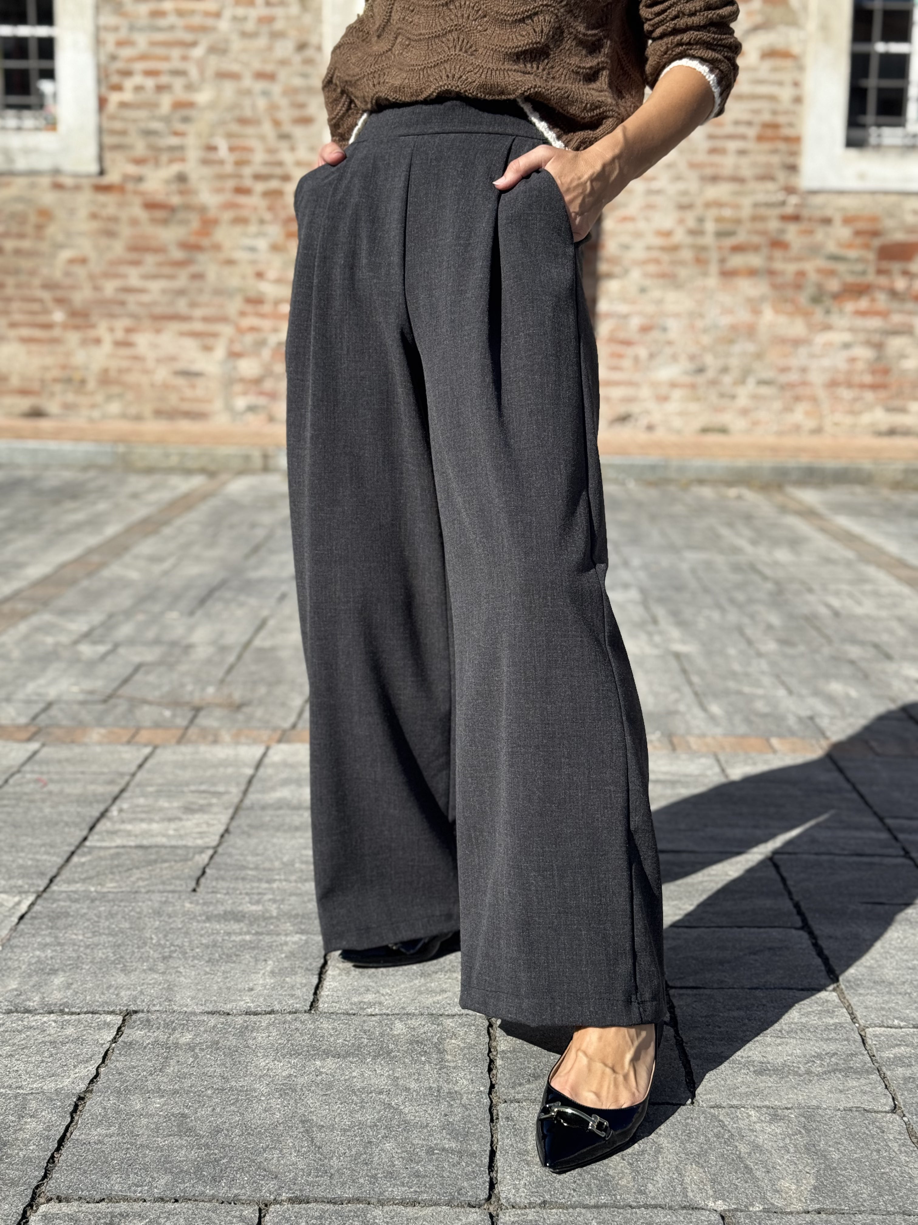 Pantalone Palazzo Elastico