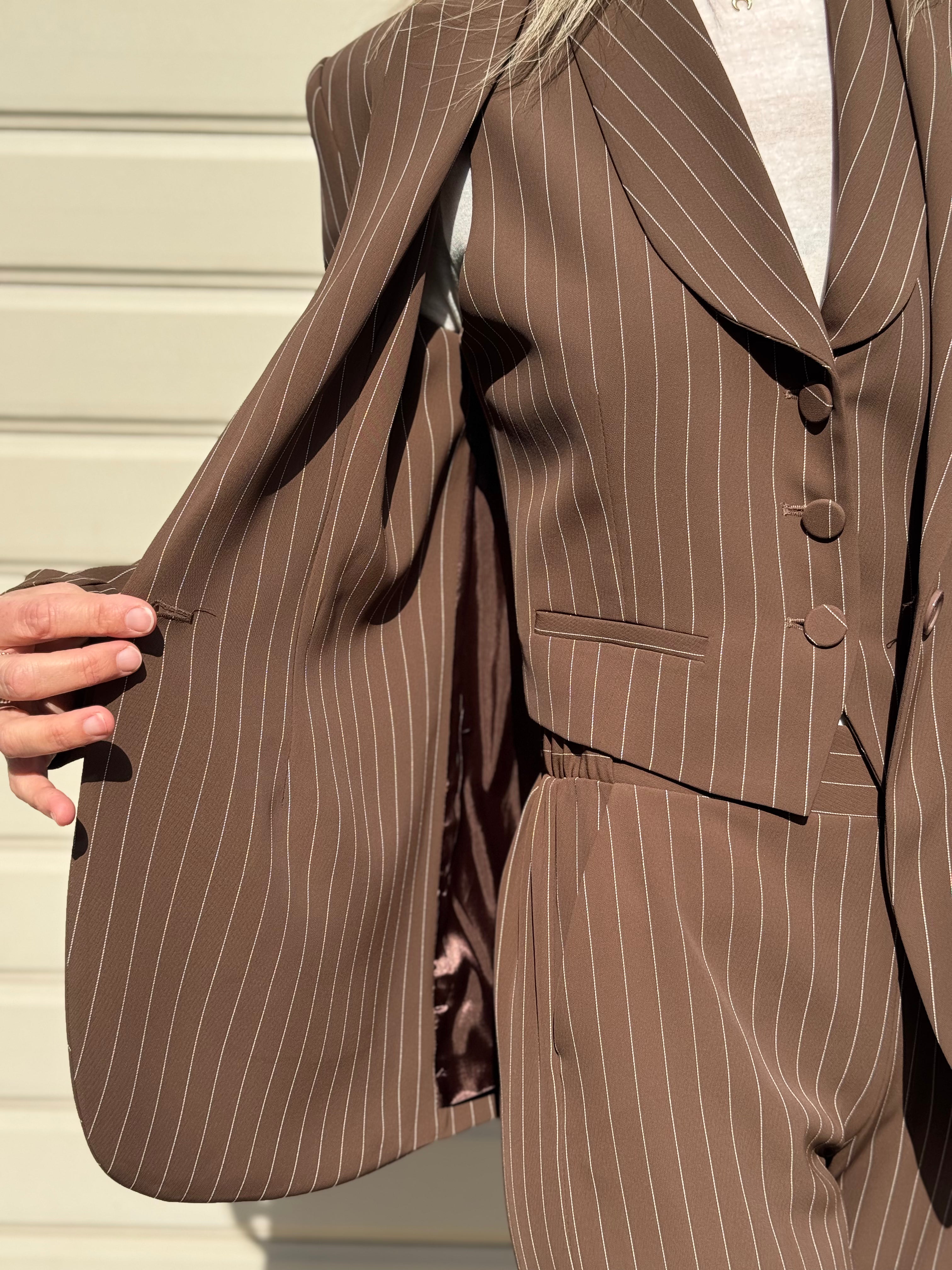 Blazer gessato Imperial