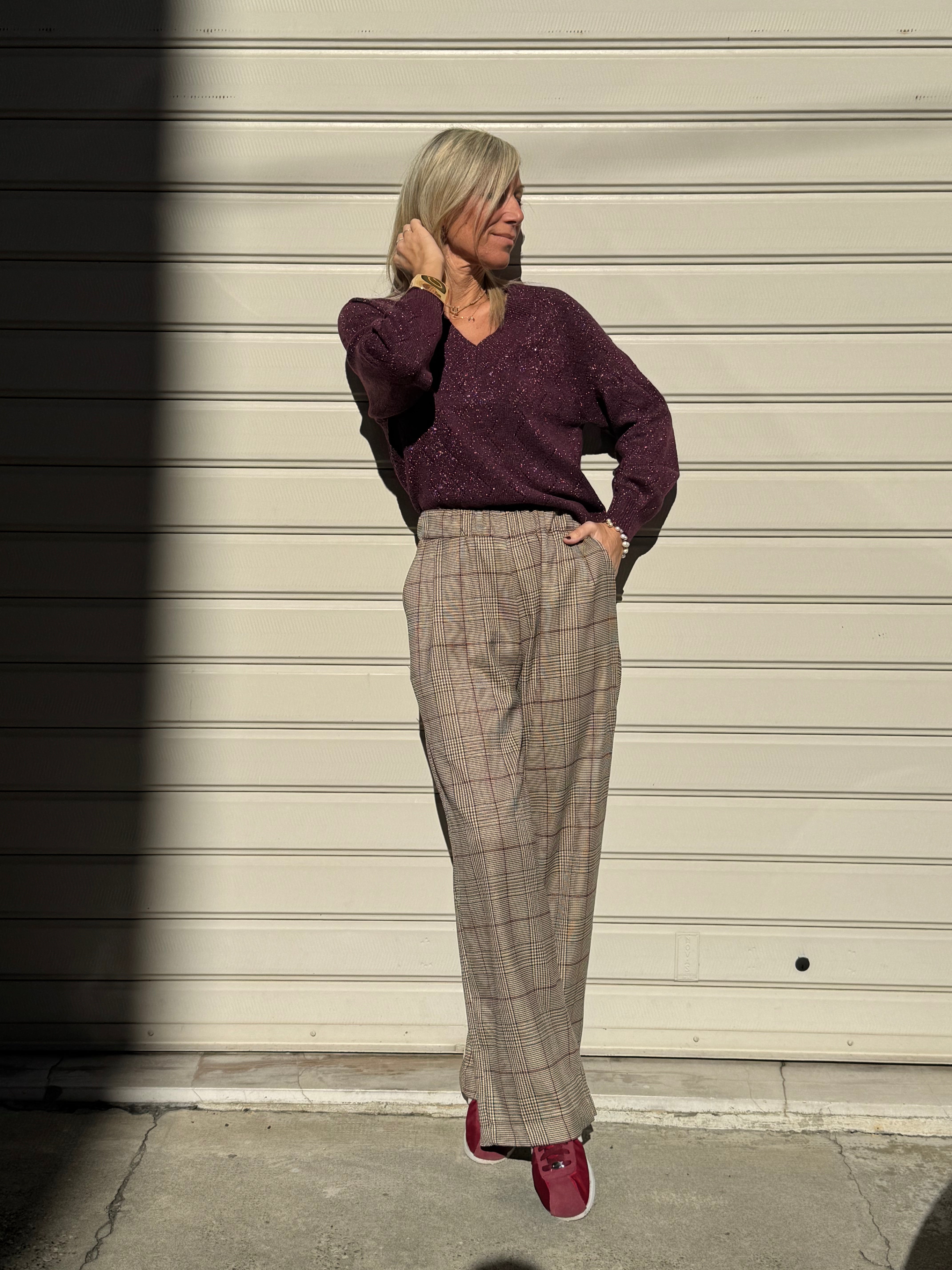 Pantalone principe di galles adora