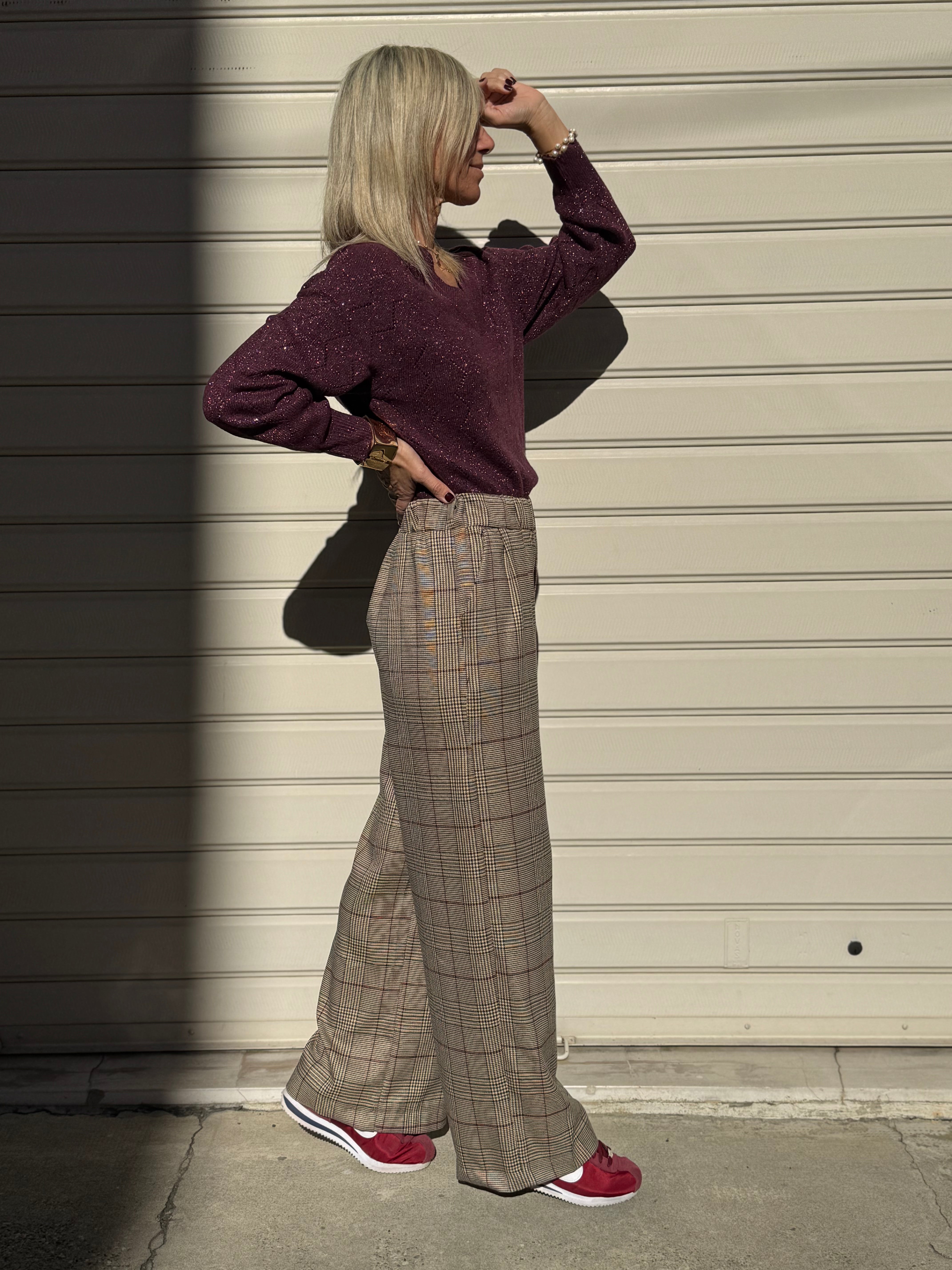 Pantalone principe di galles adora