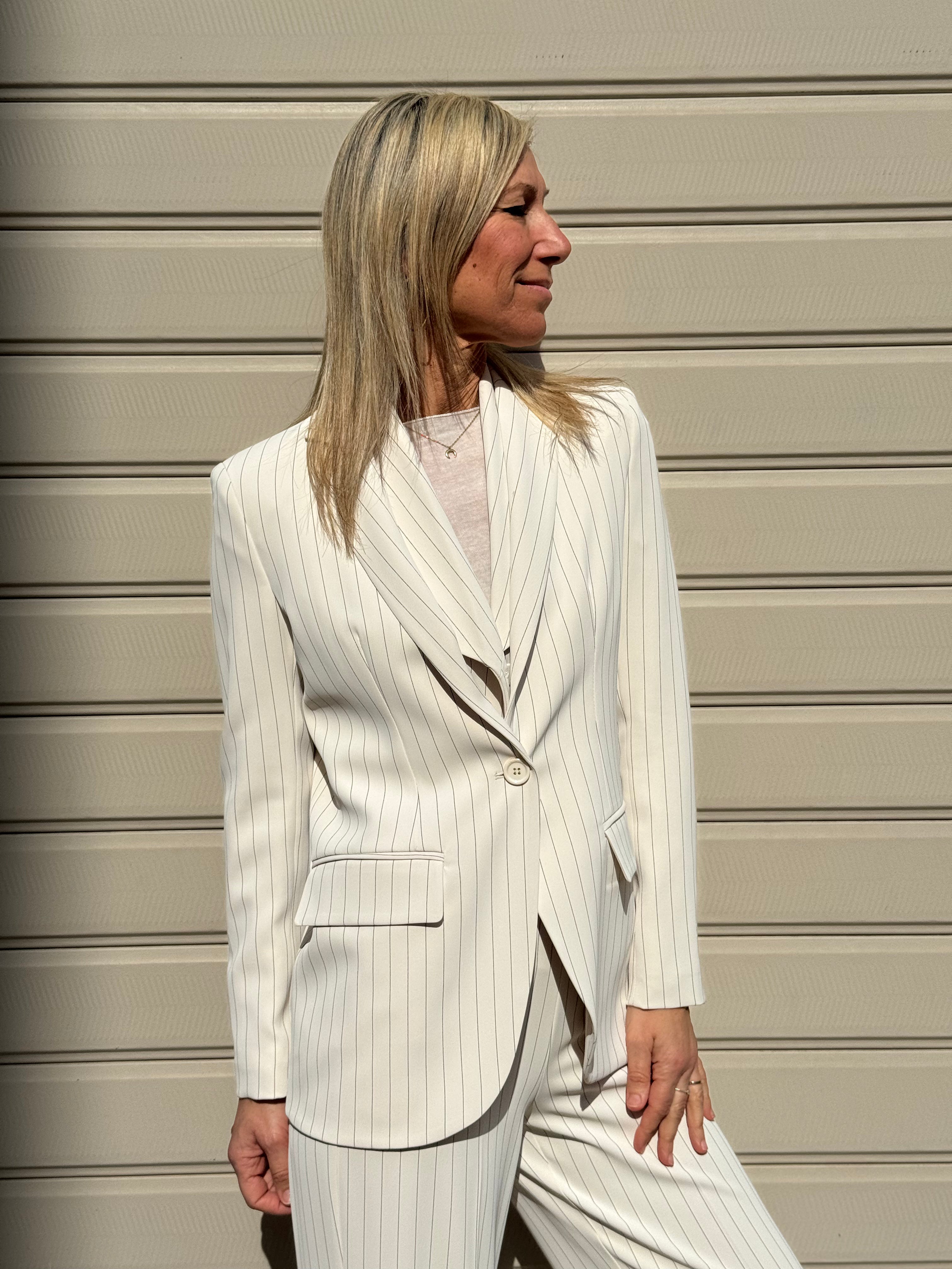 Blazer gessato Imperial