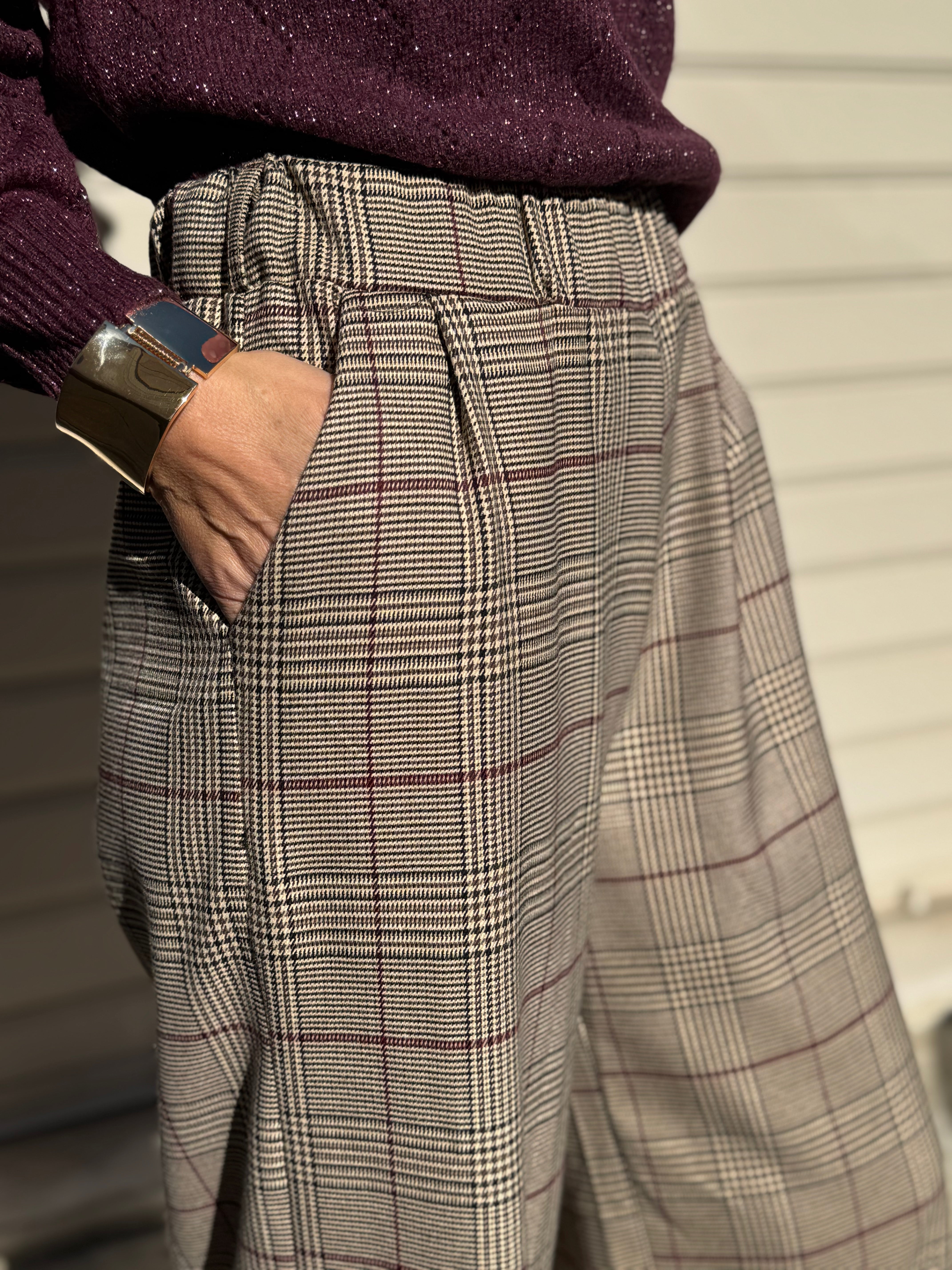 Pantalone principe di galles adora