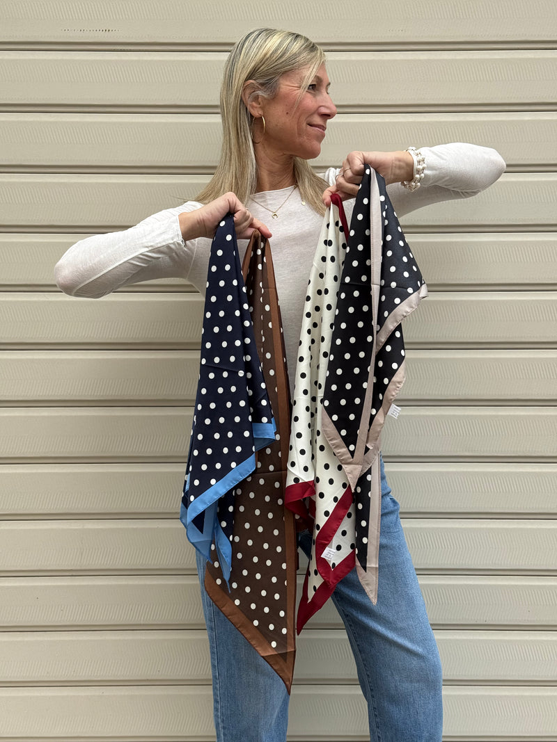 Foulard pois