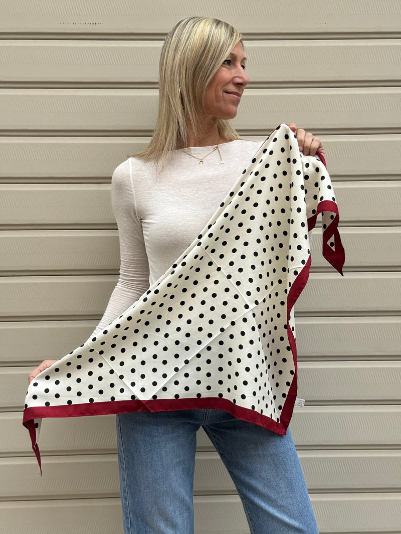 Foulard pois
