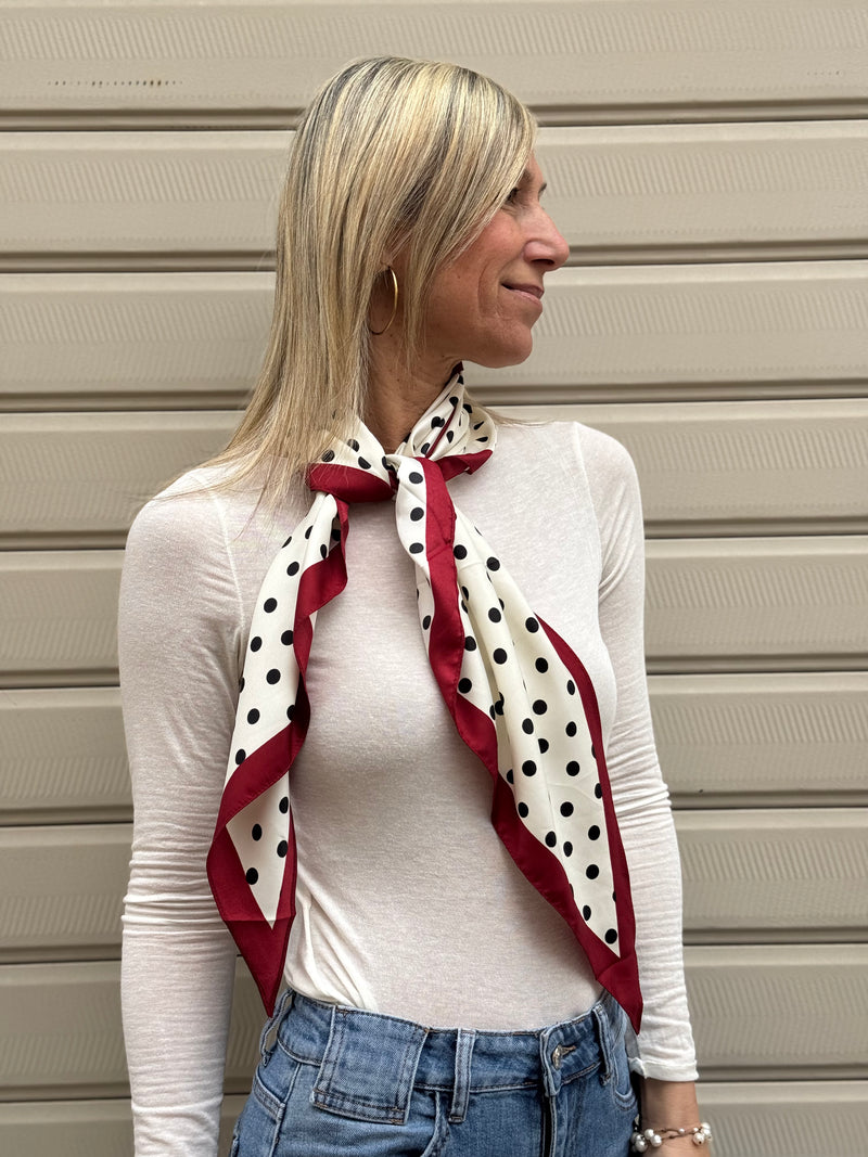 Foulard pois