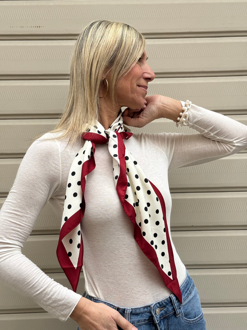 Foulard pois