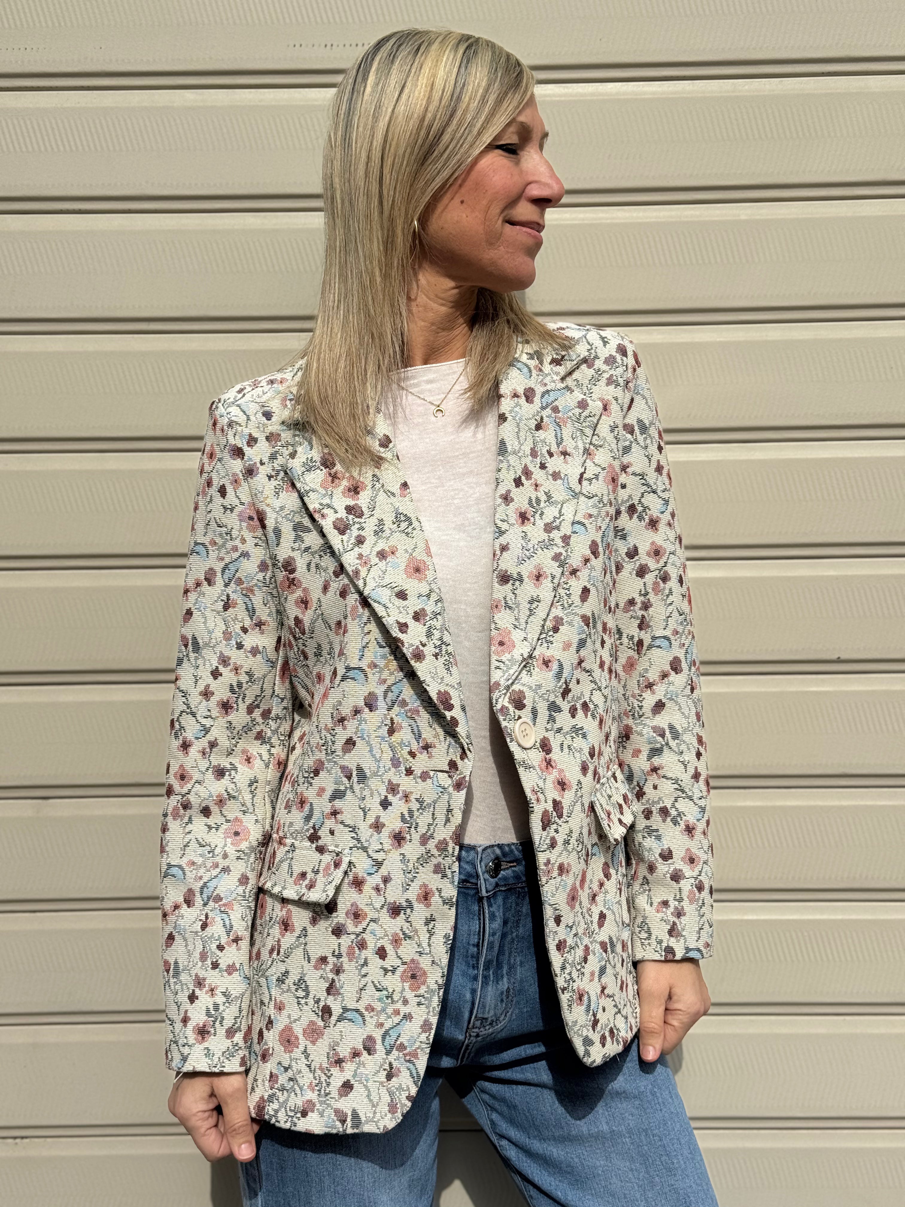 Blazer gobelin adora