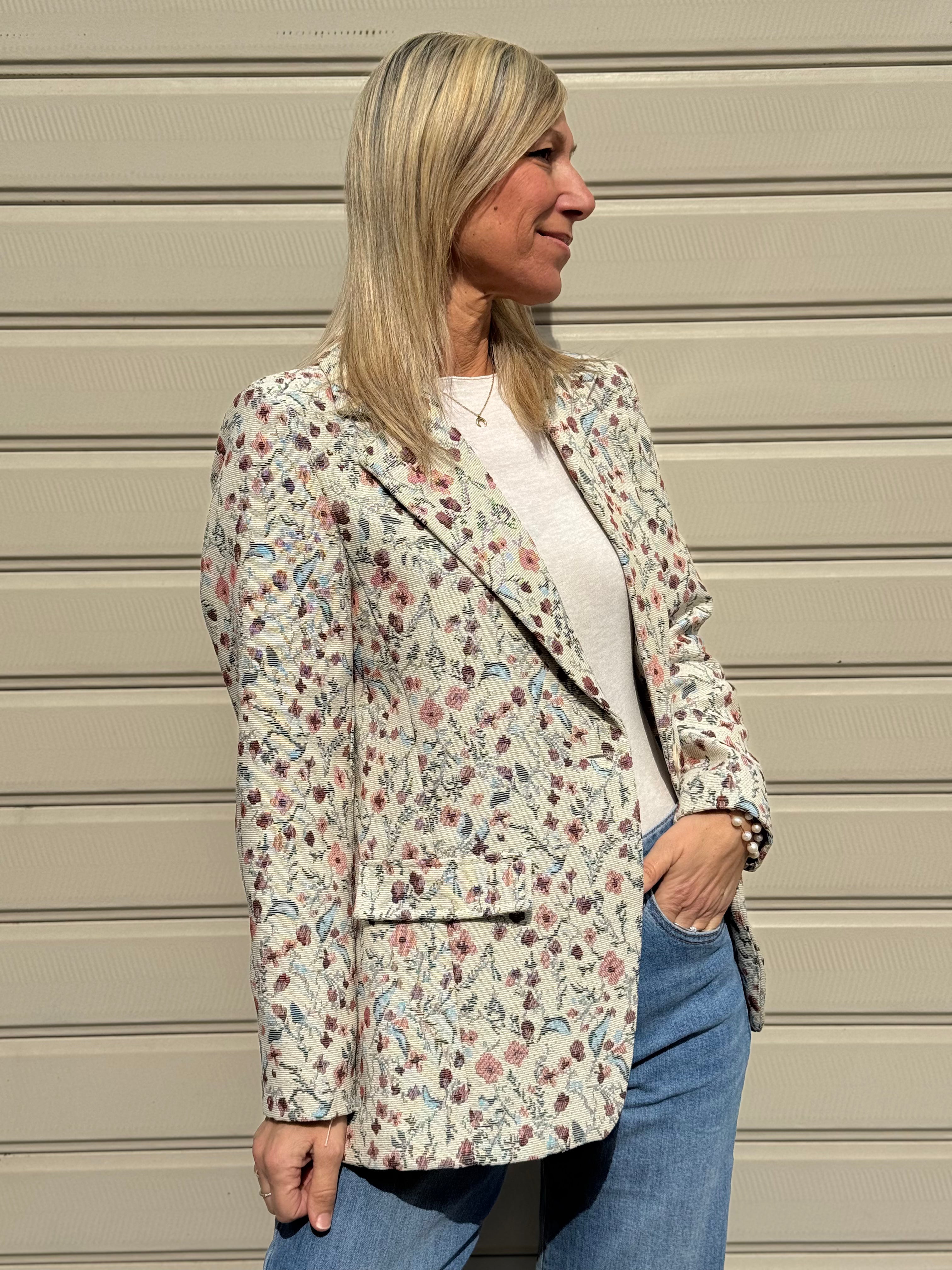 Blazer gobelin adora