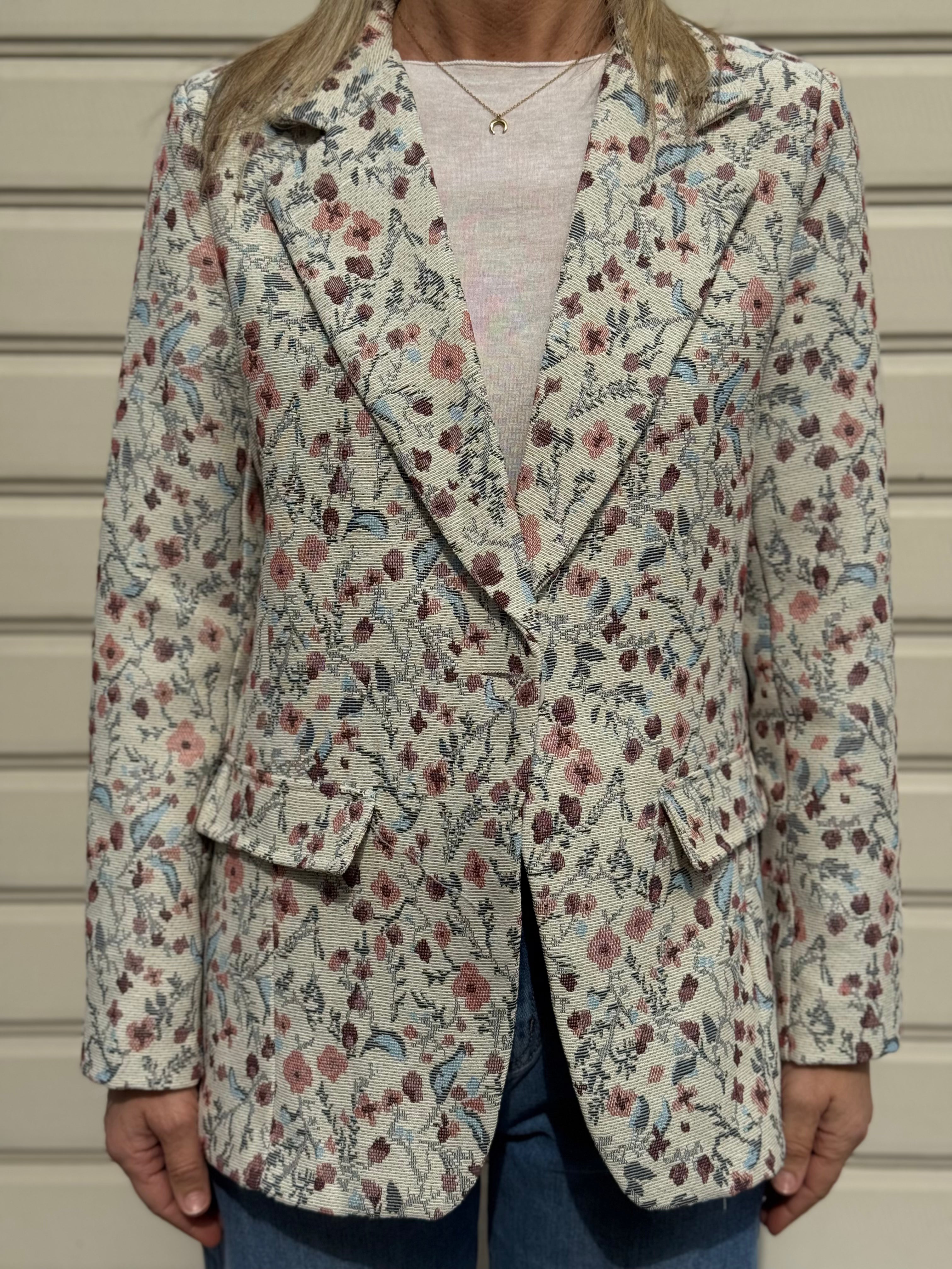 Blazer gobelin adora