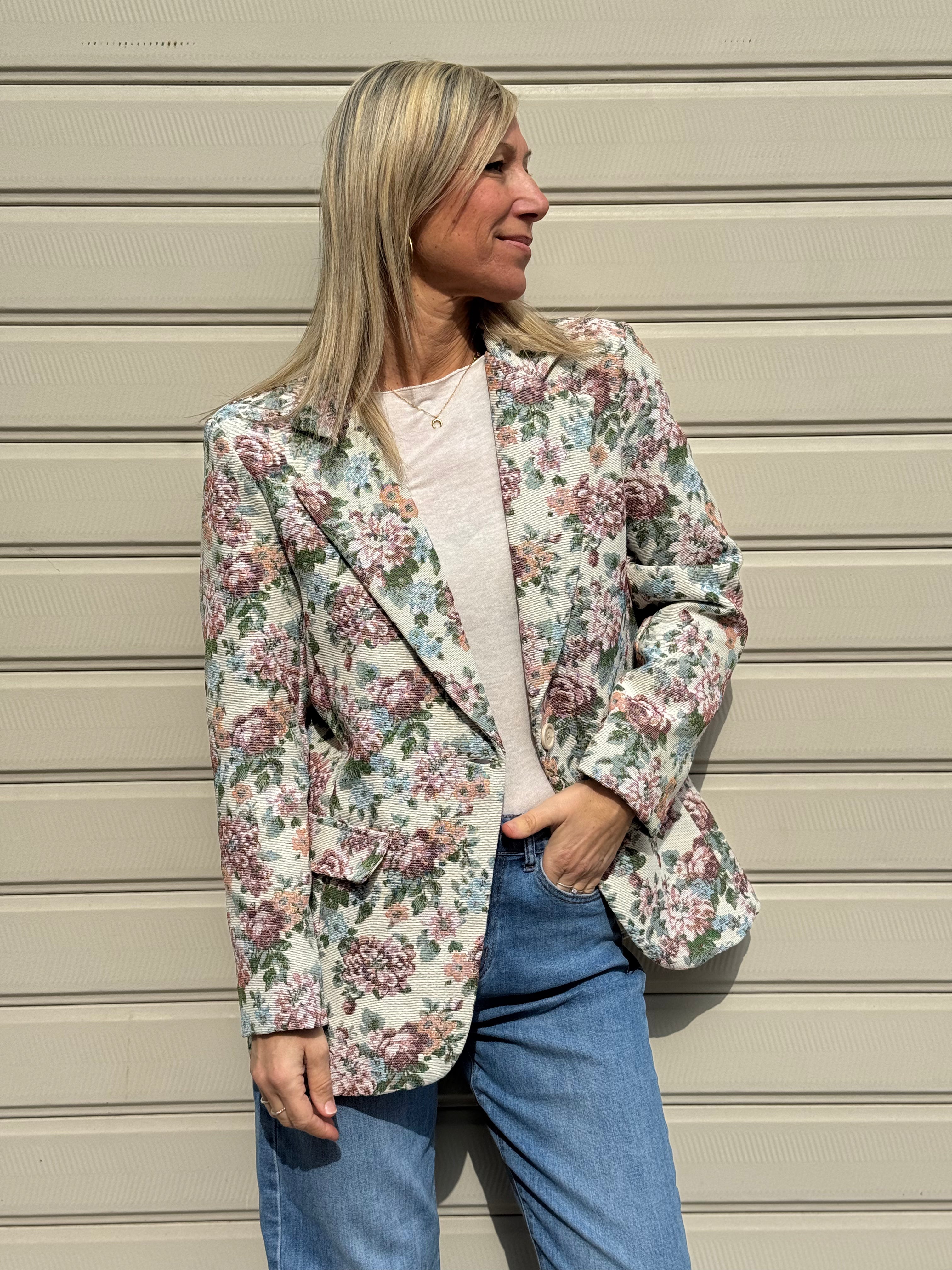 Blazer gobelin adora