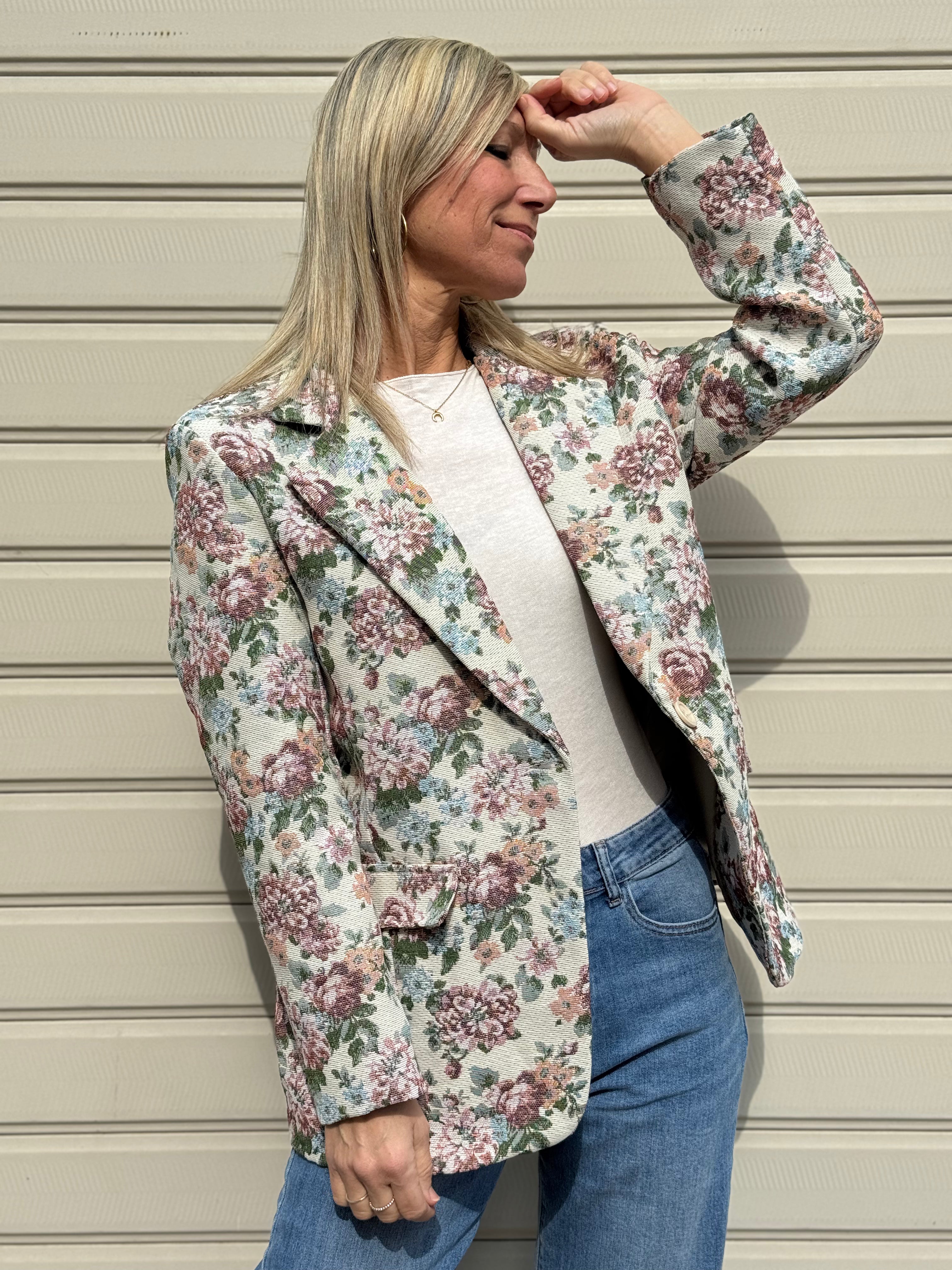 Blazer gobelin adora