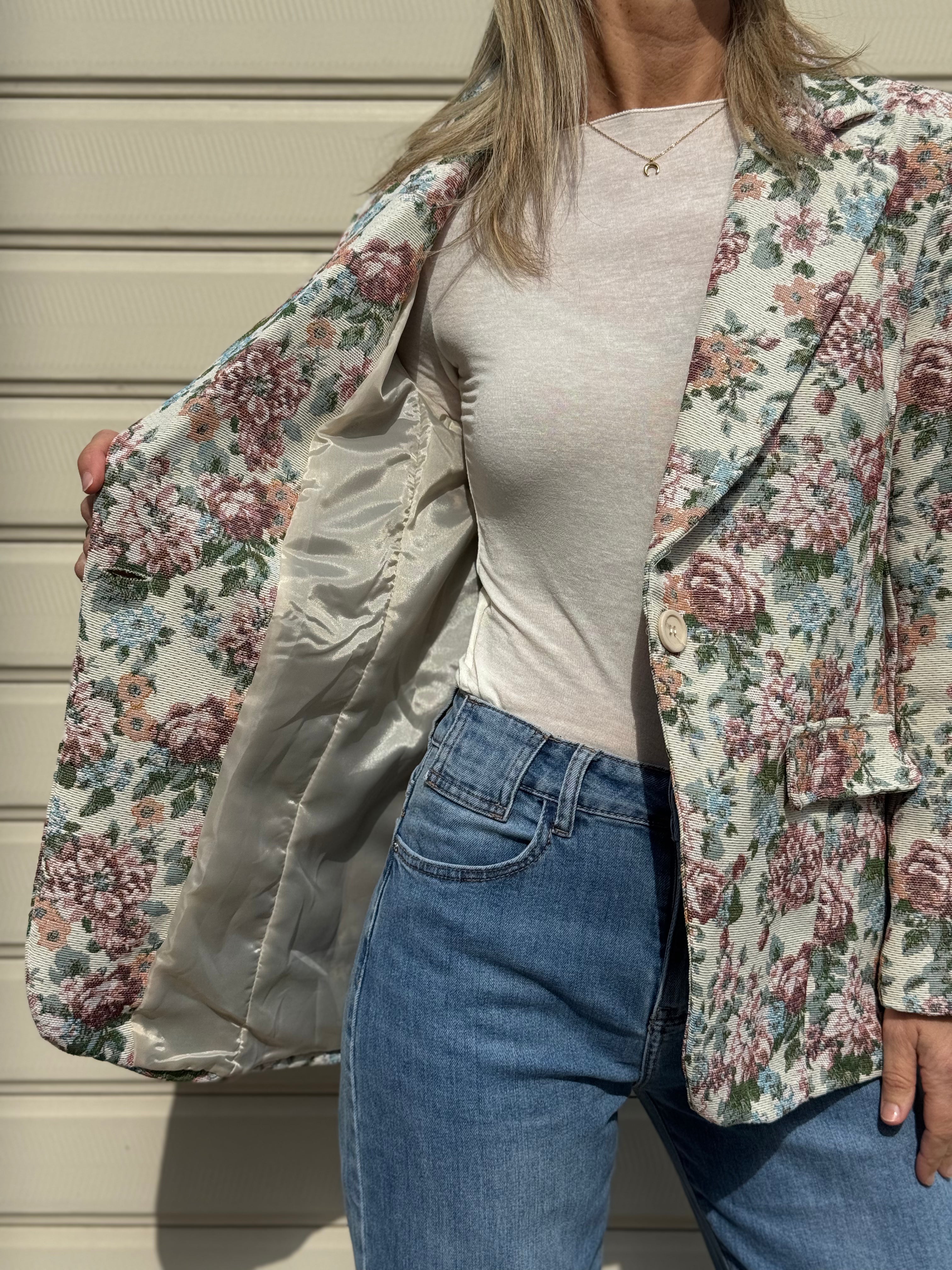 Blazer gobelin adora