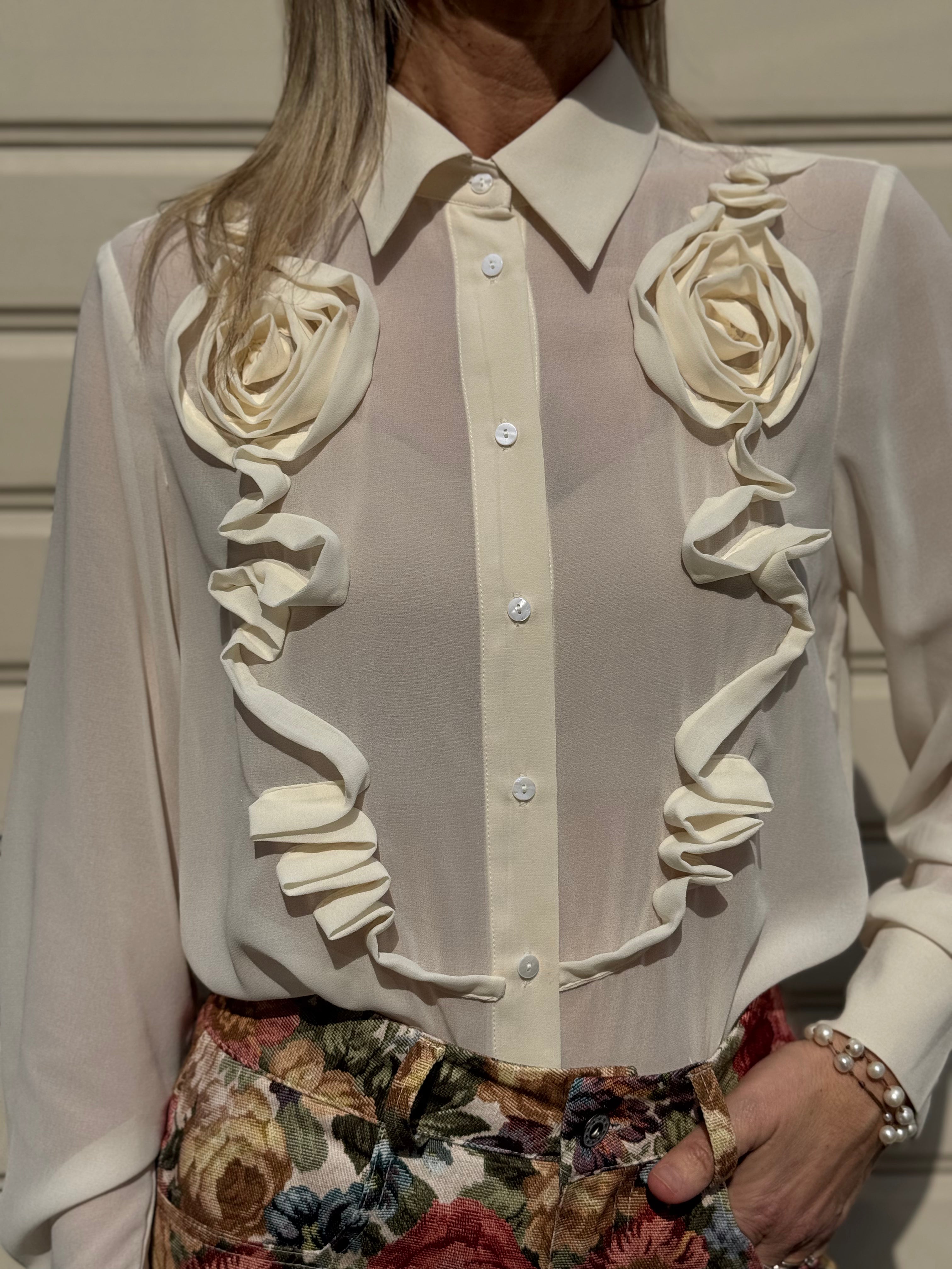 Camicia rose artigli