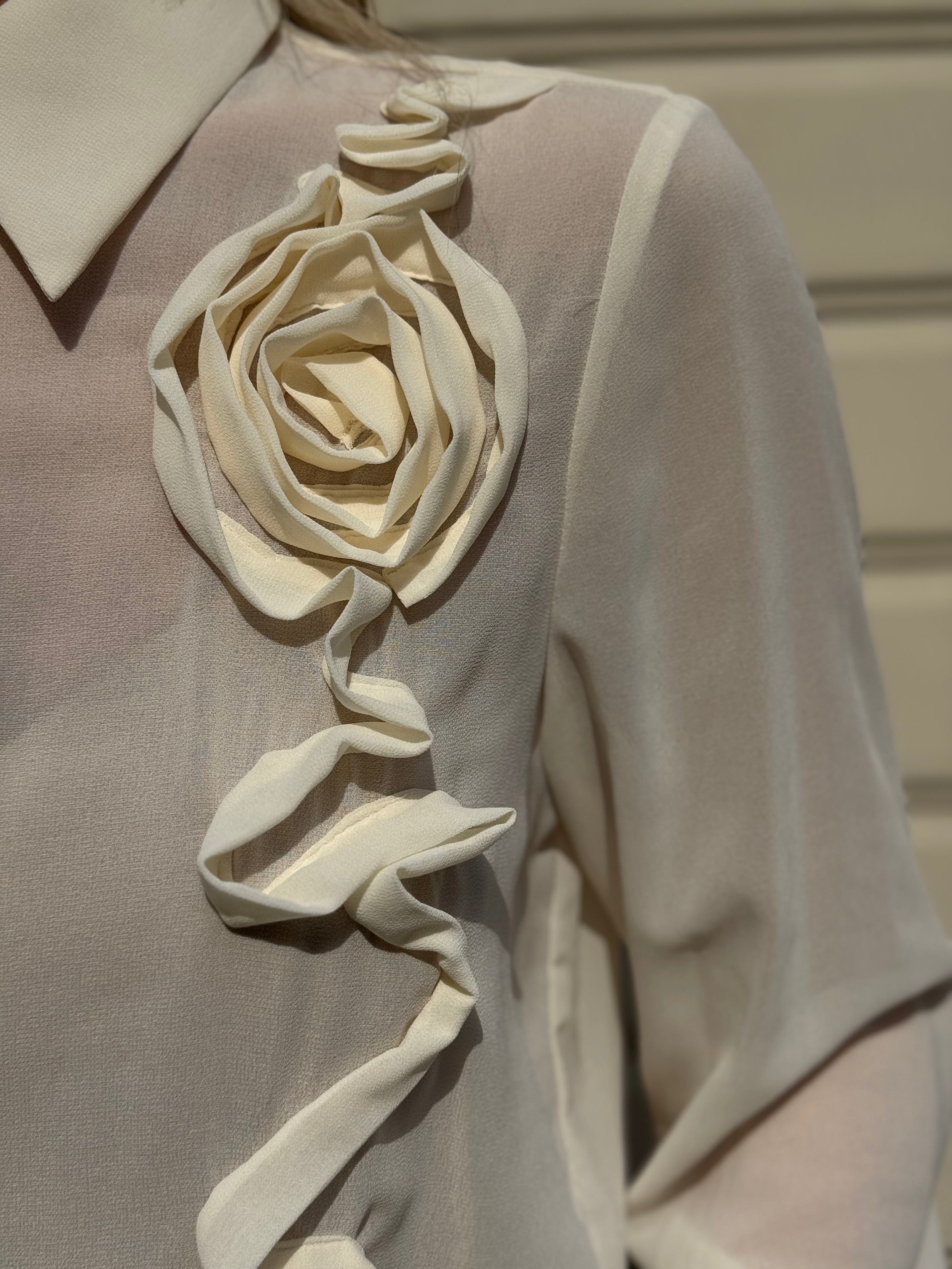 Camicia rose artigli