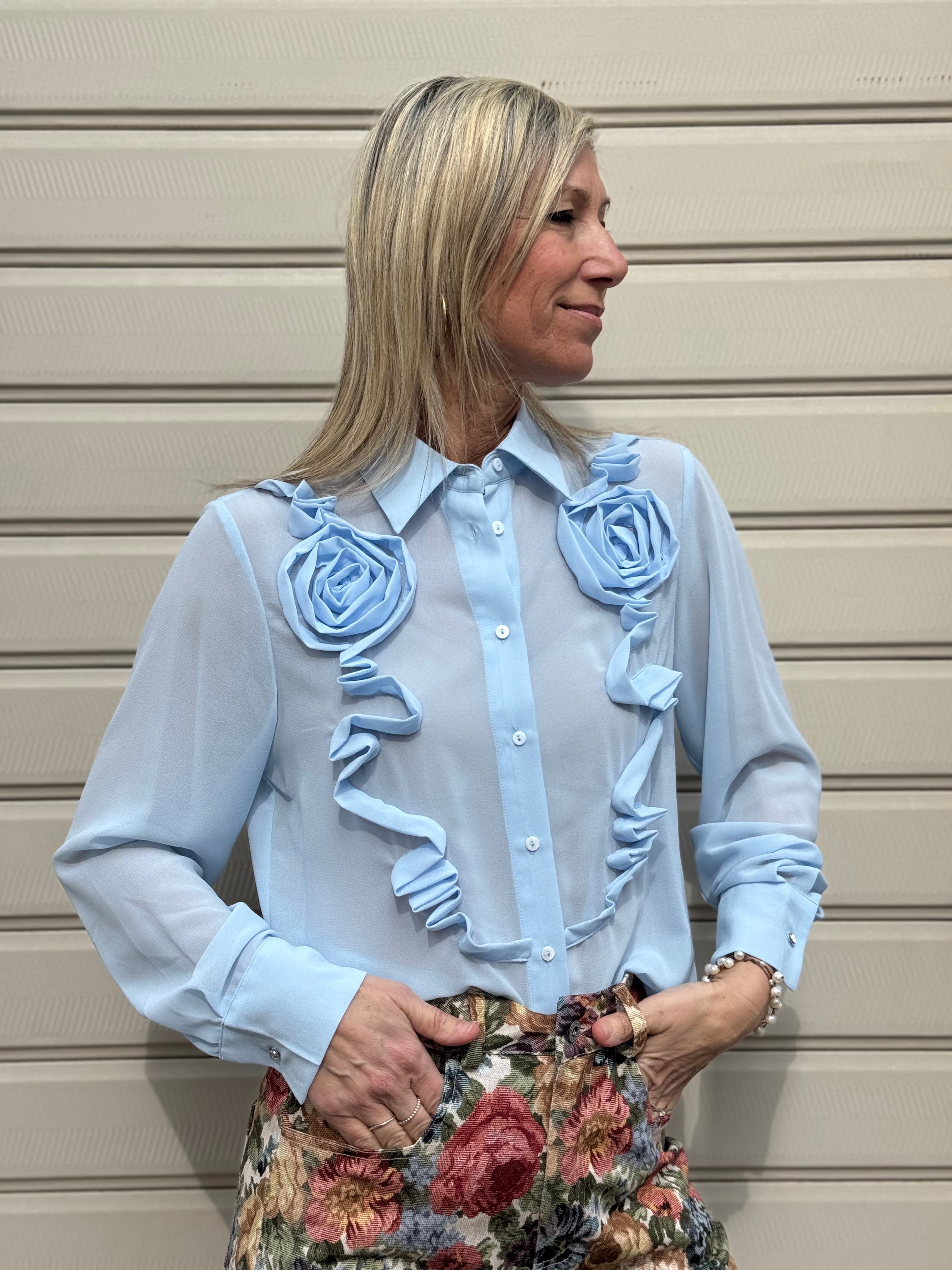 Camicia rose artigli