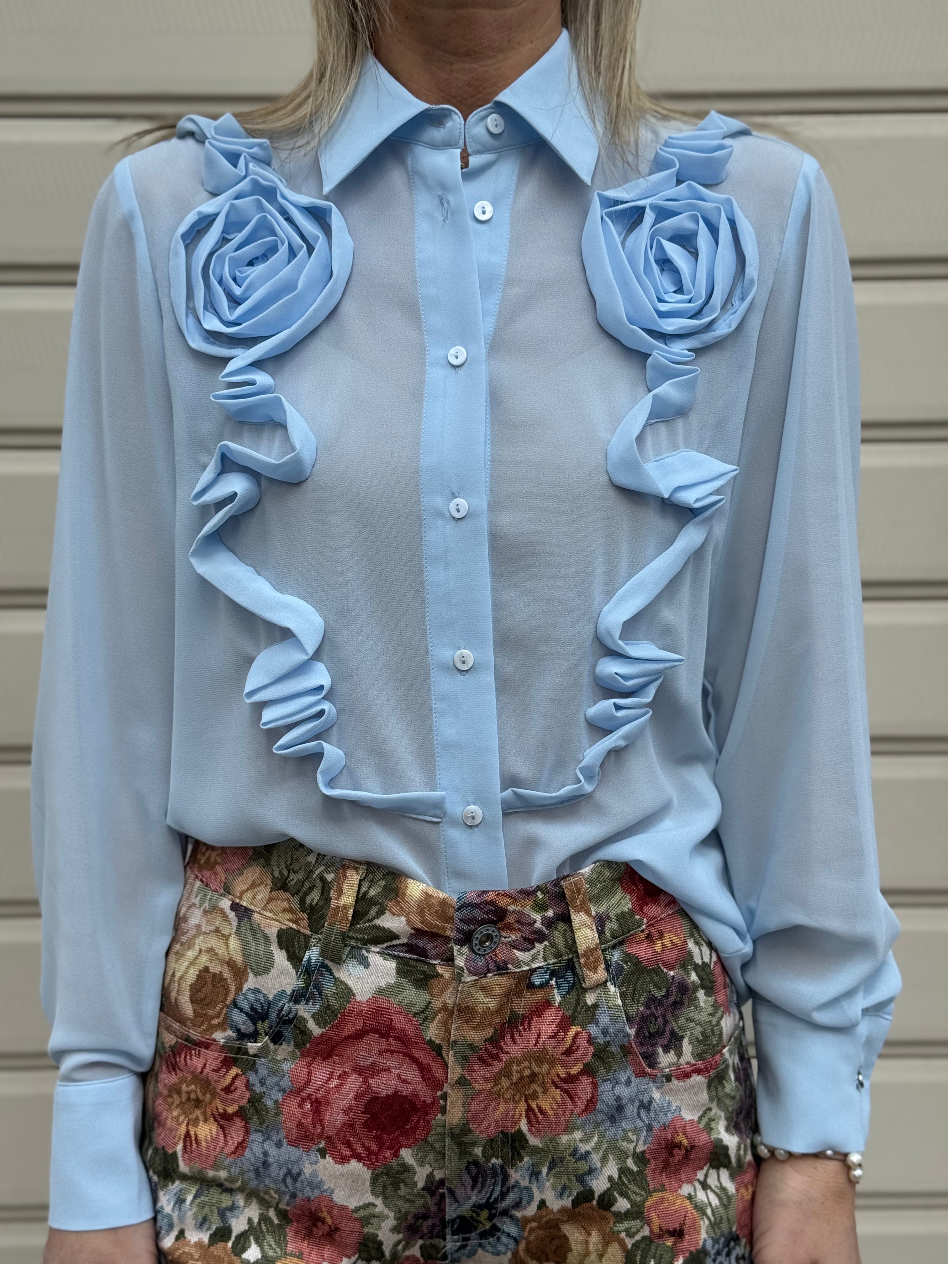 Camicia rose artigli