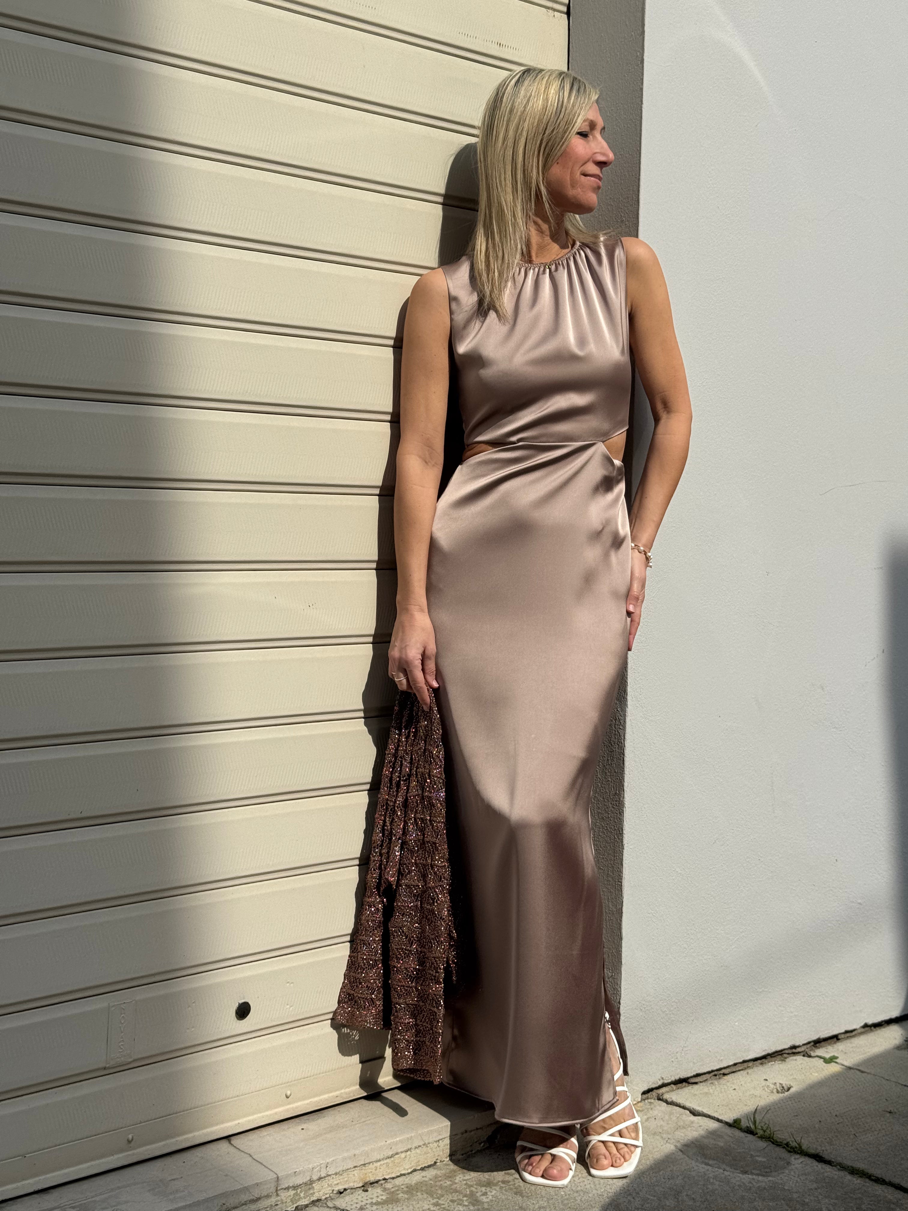 Abito lungo cut out mimì