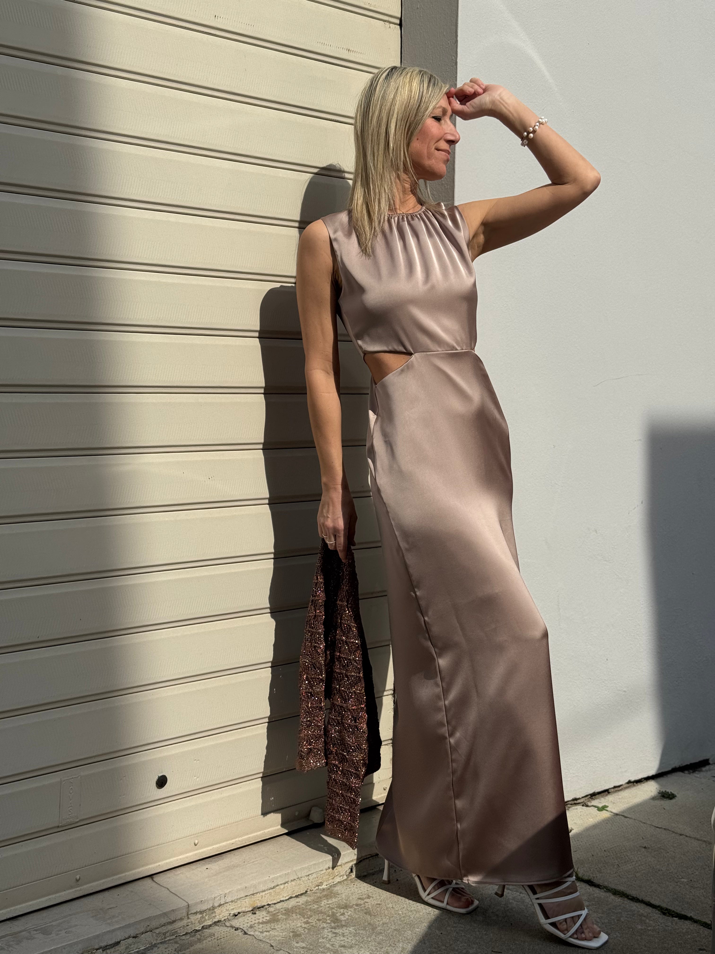 Abito lungo cut out mimì