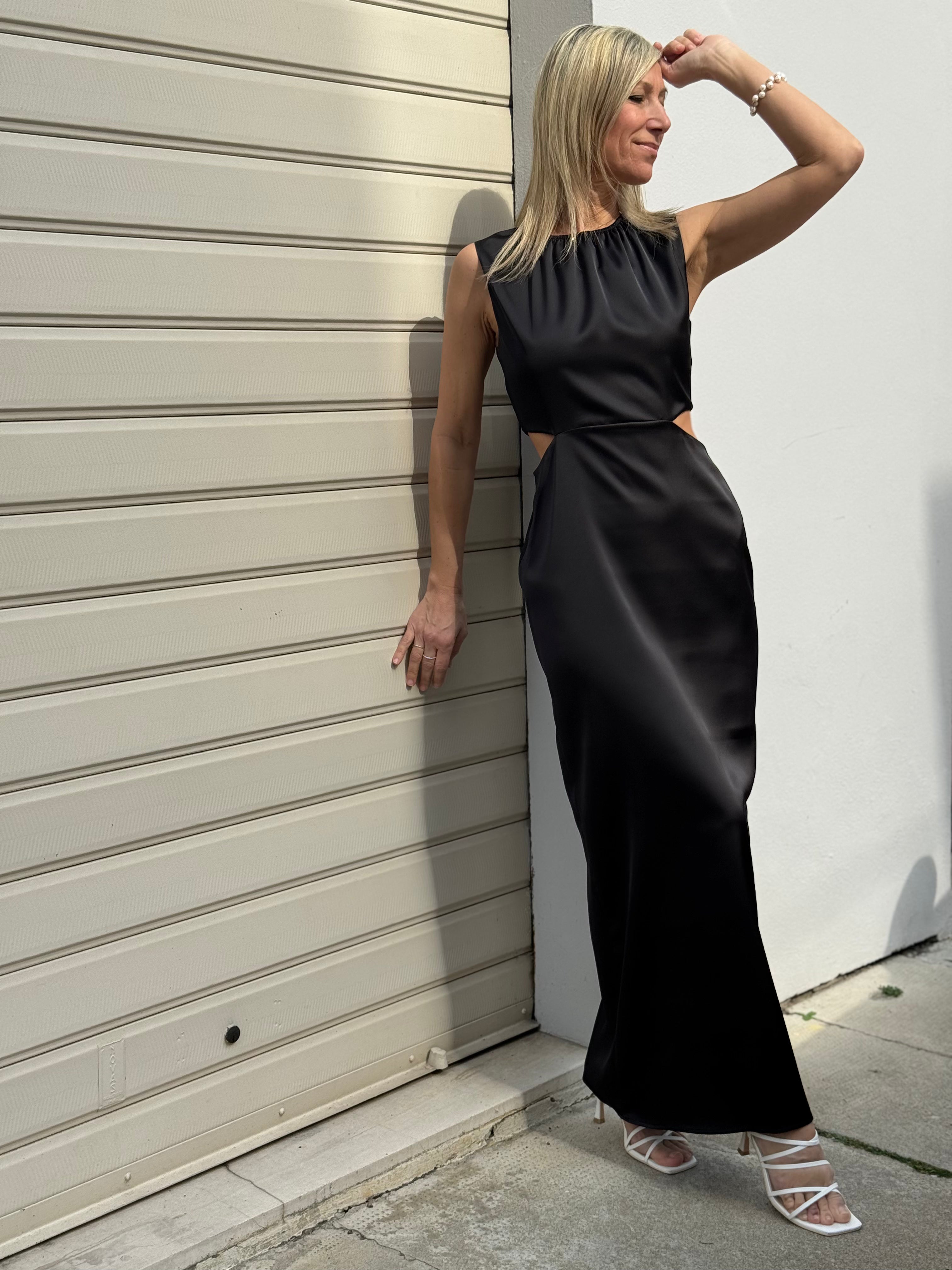 Abito lungo cut out mimì