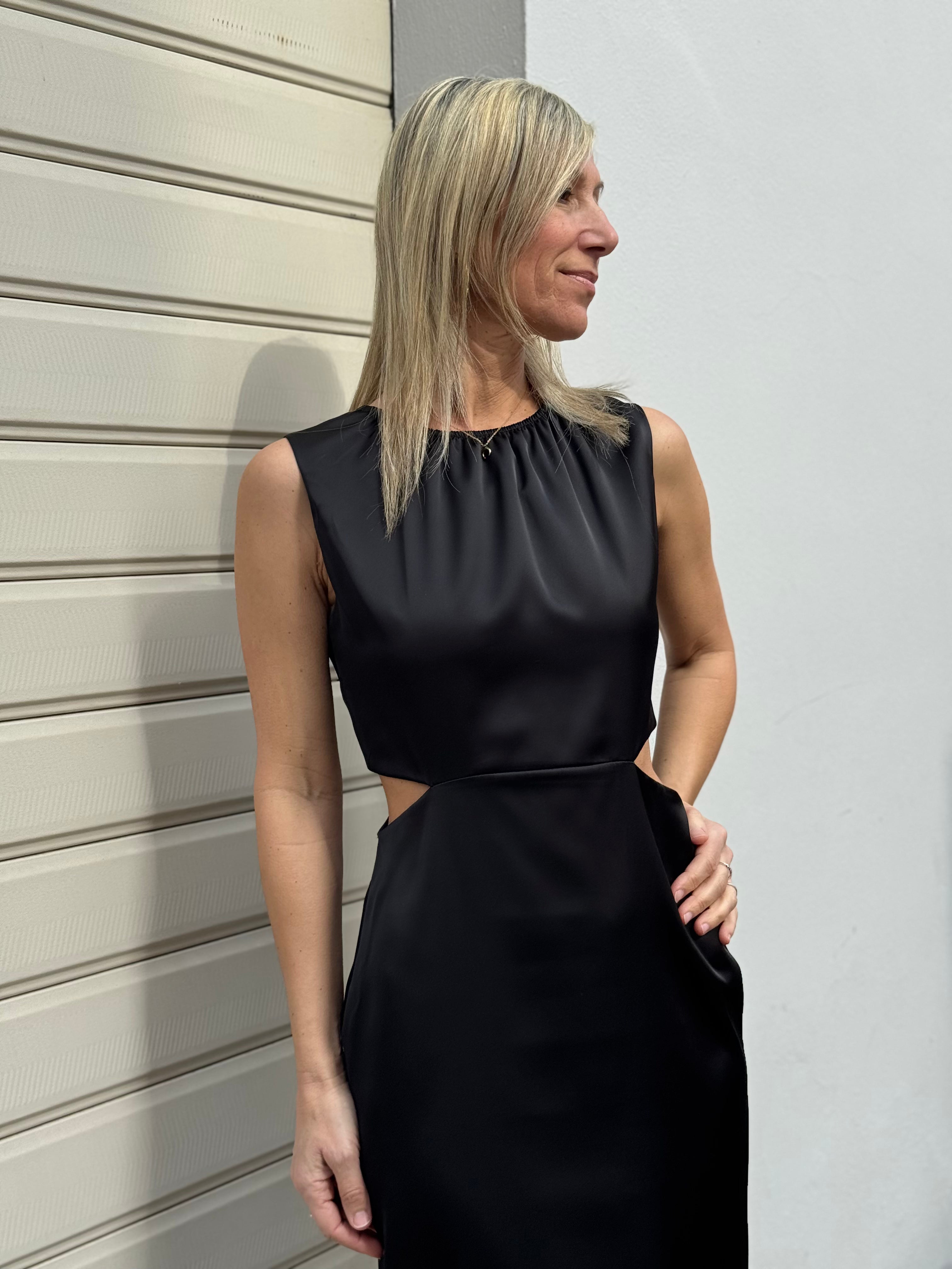 Abito lungo cut out mimì