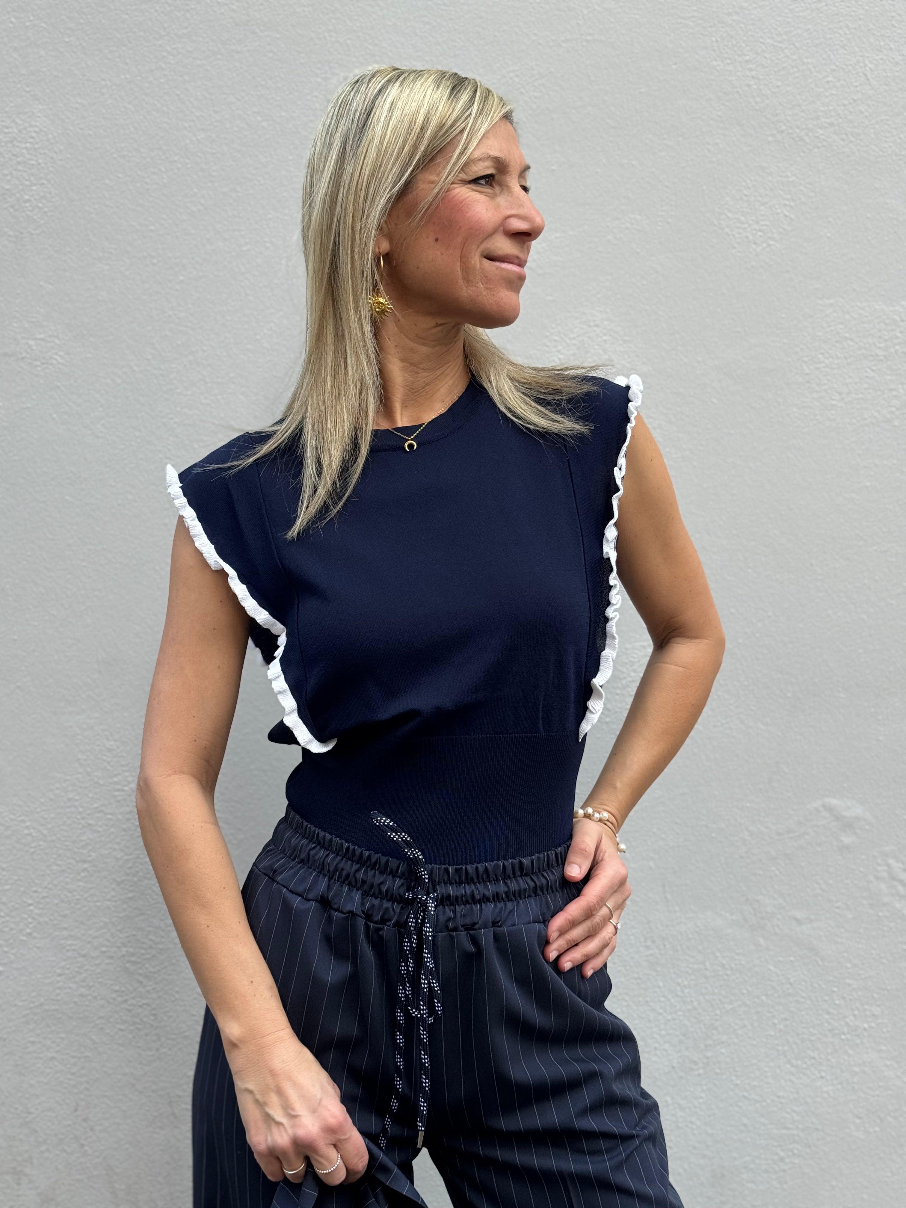 Maglia volant profili mimì