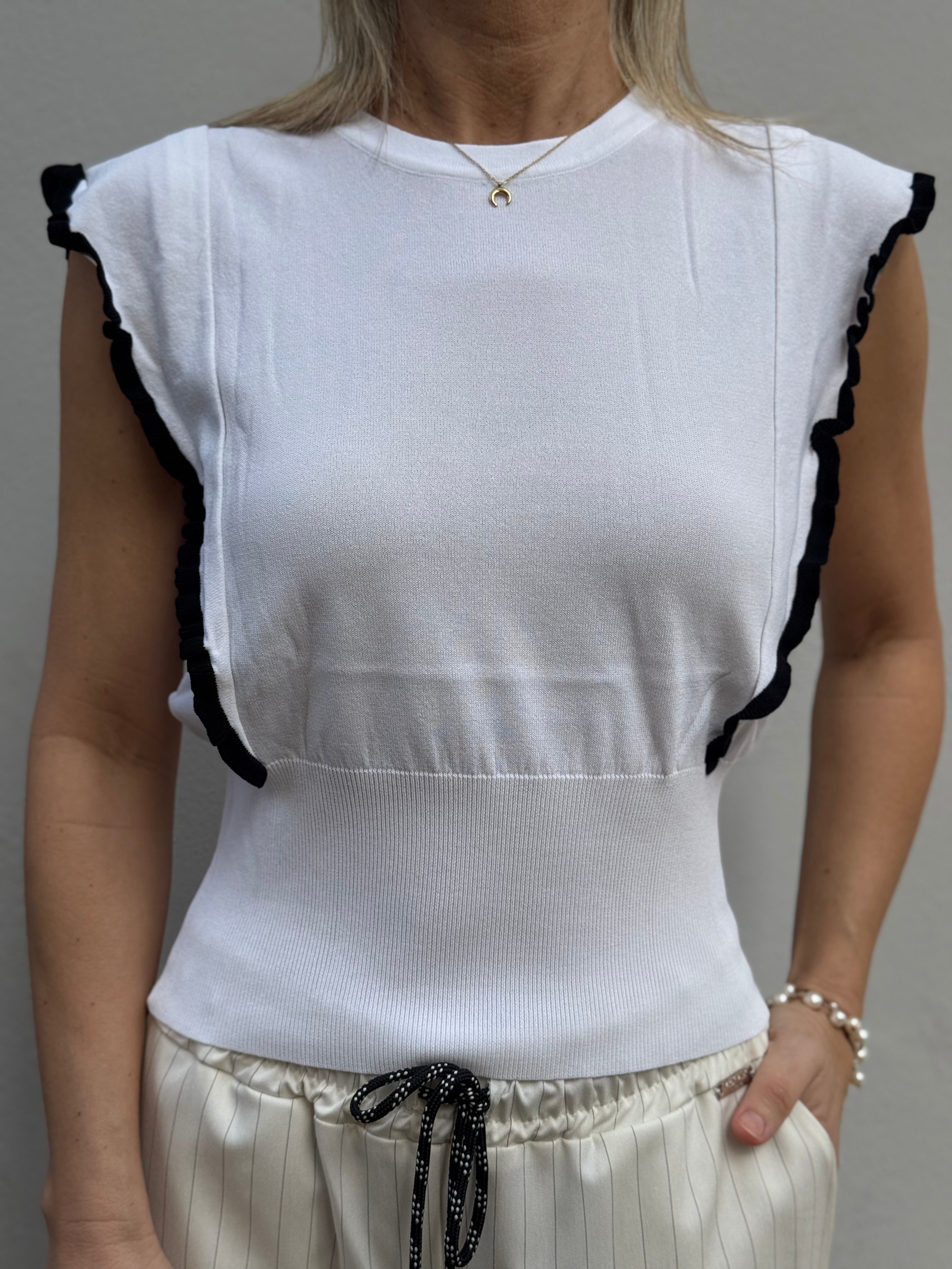Maglia volant profili mimì