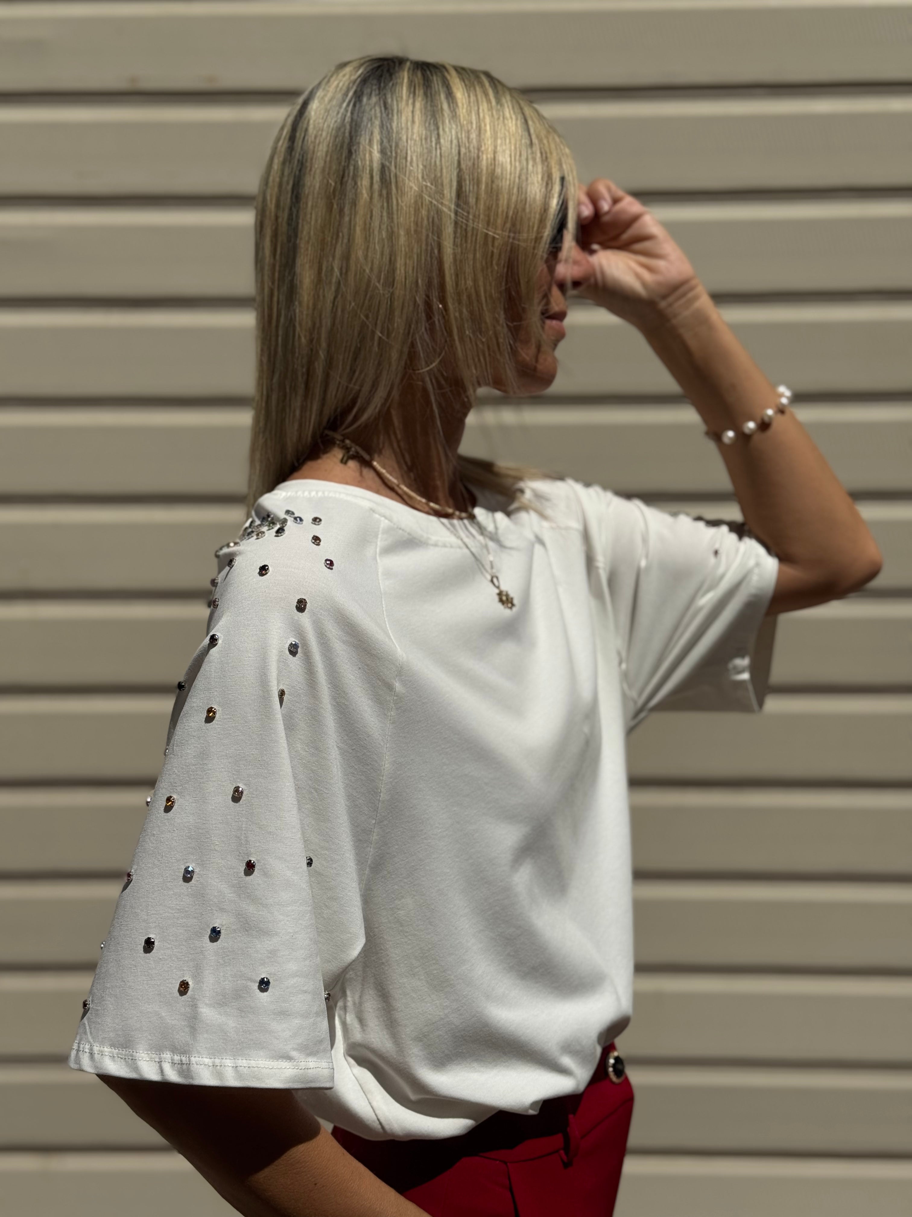 Tshirt gioiello kontatto