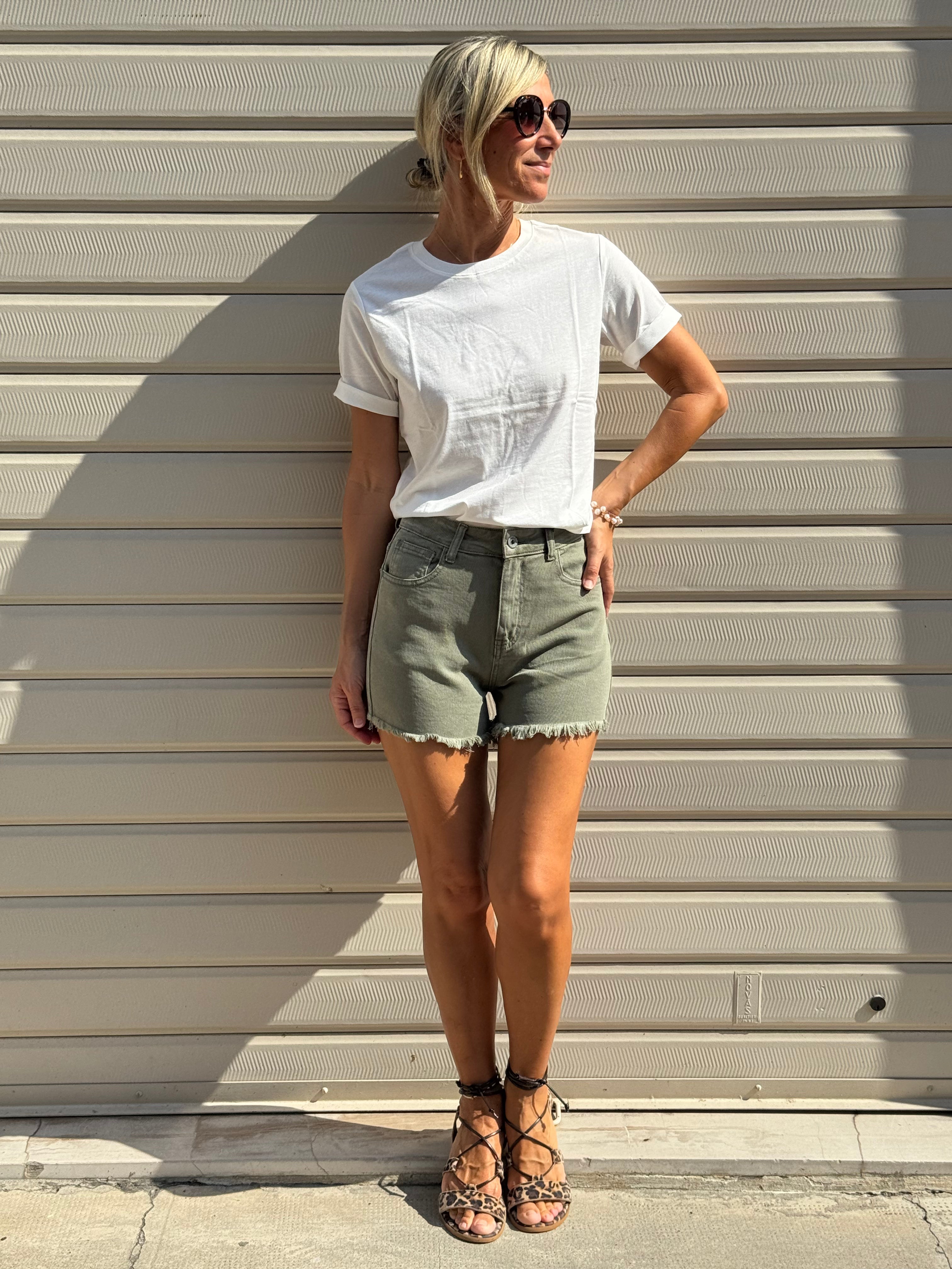 Shorts cotone 5 tasche adora