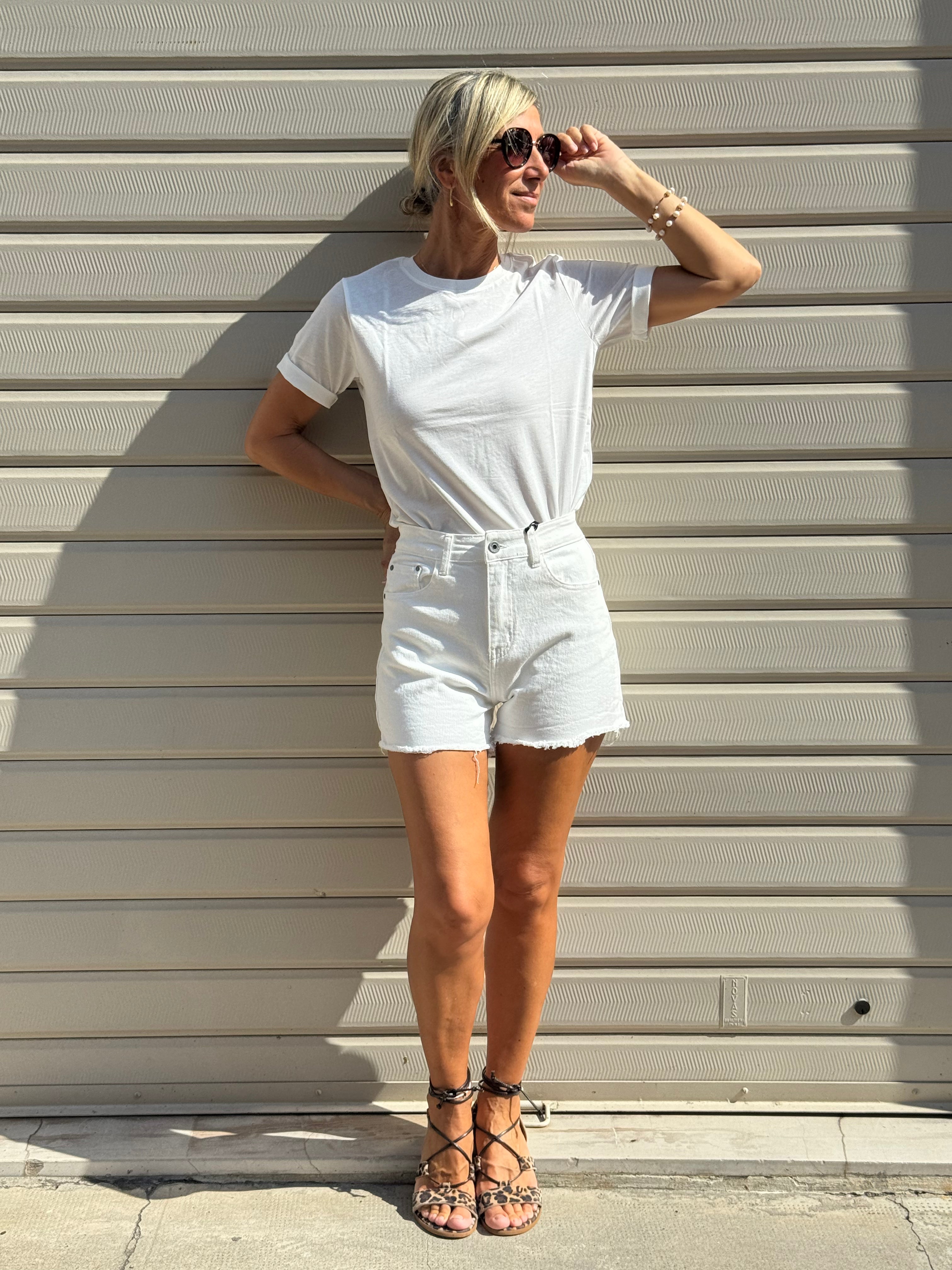Shorts cotone 5 tasche adora