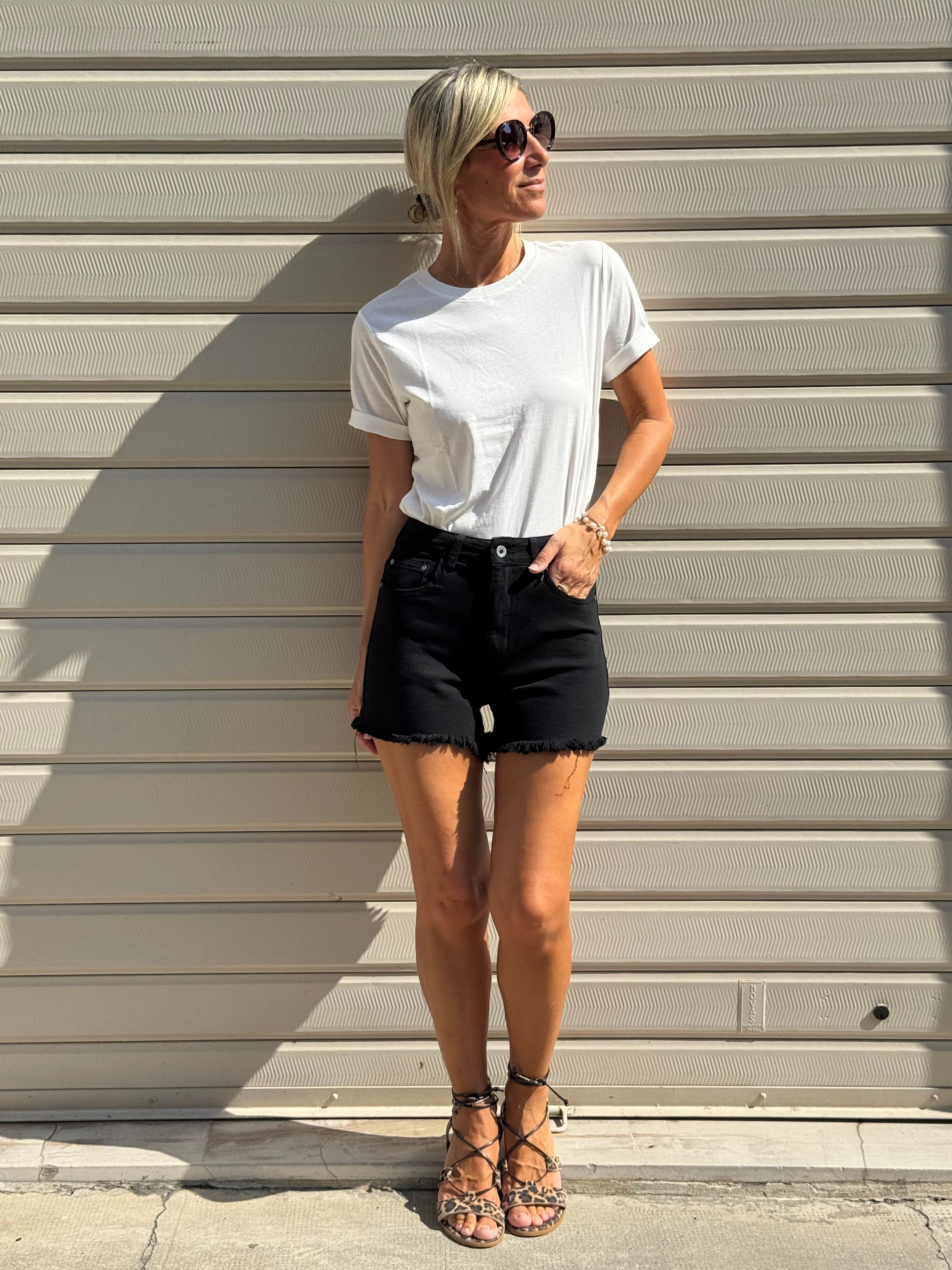 Shorts cotone 5 tasche adora