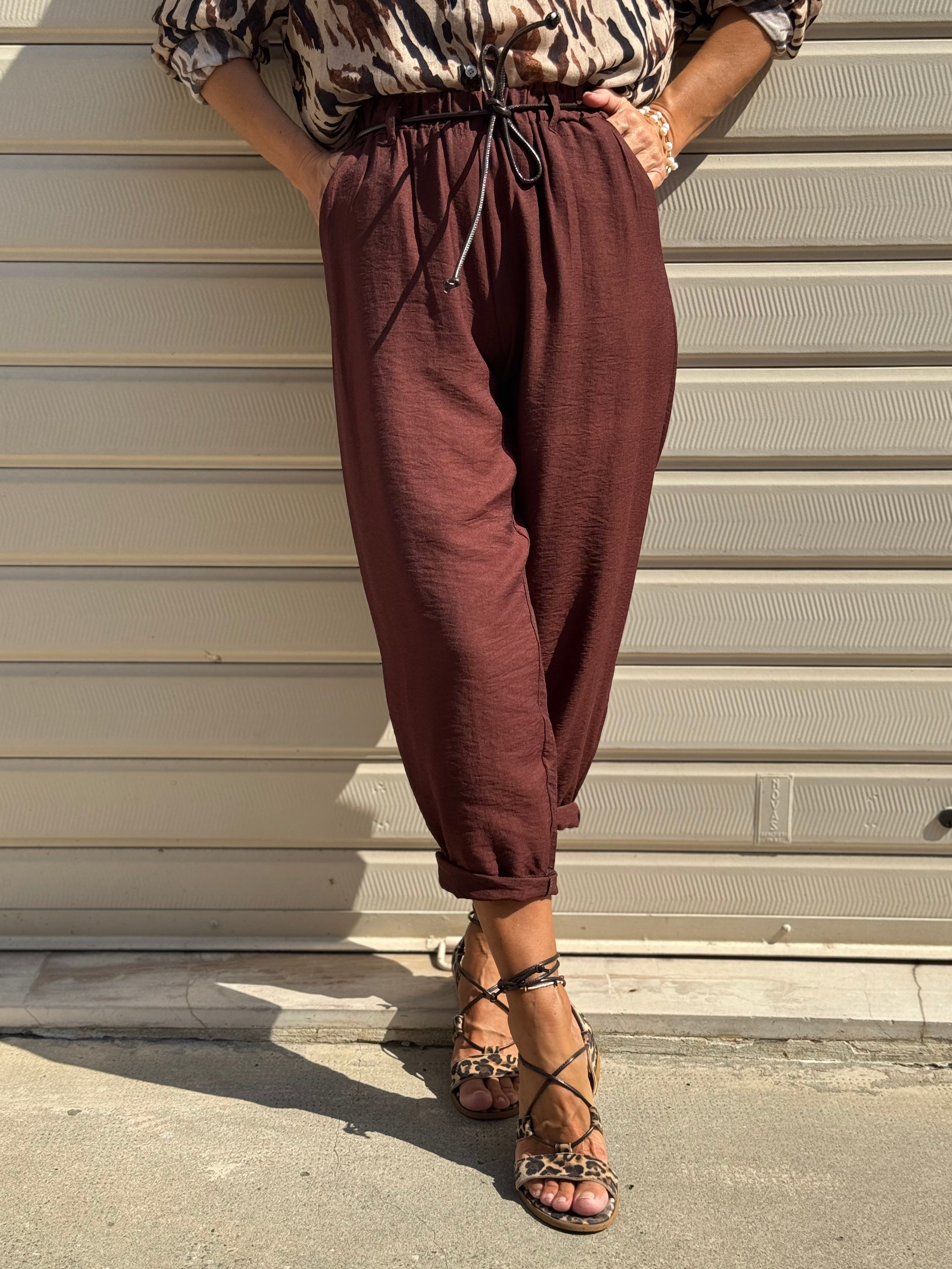 Pantalone con laccetto adora