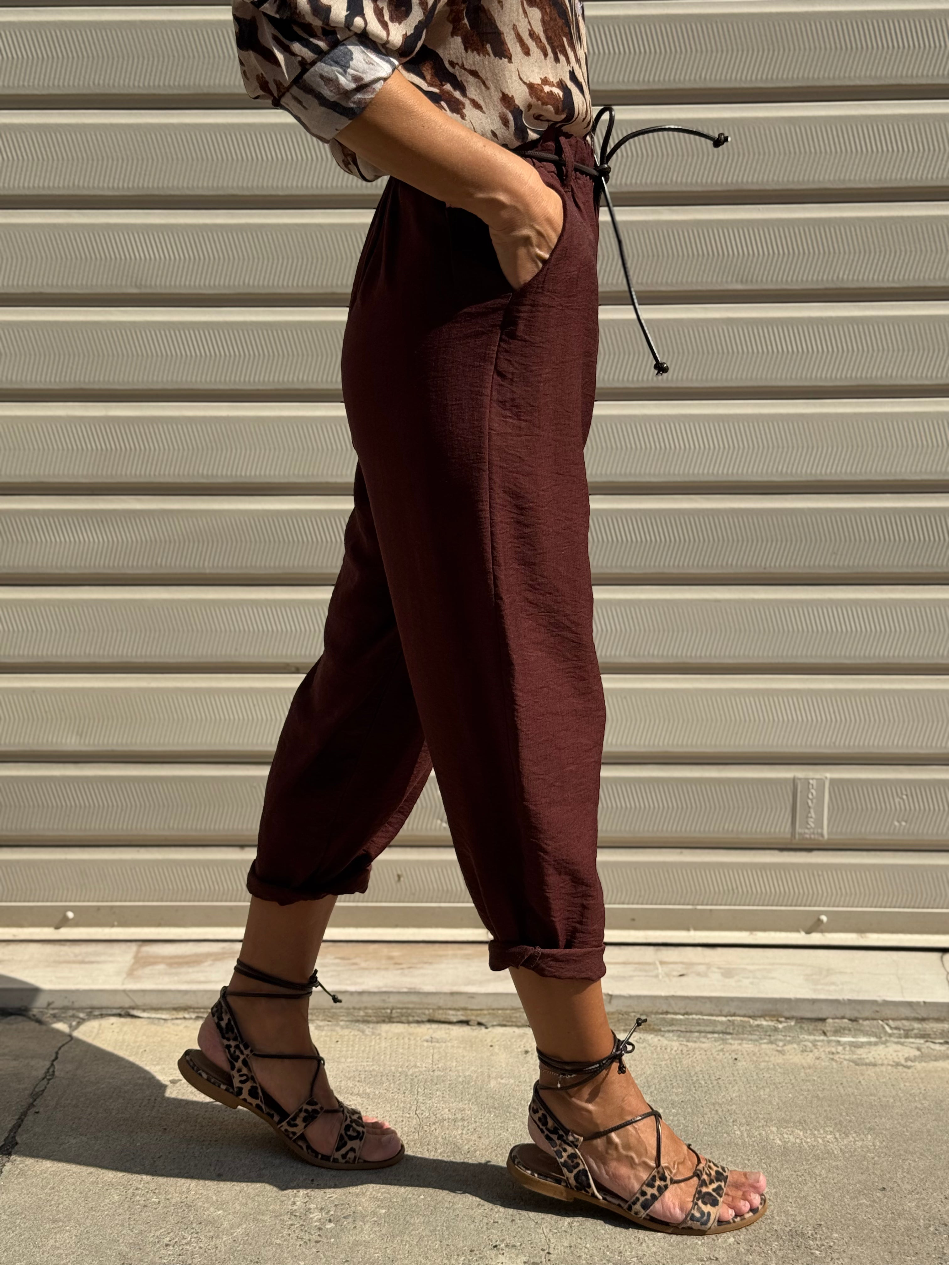 Pantalone con laccetto adora