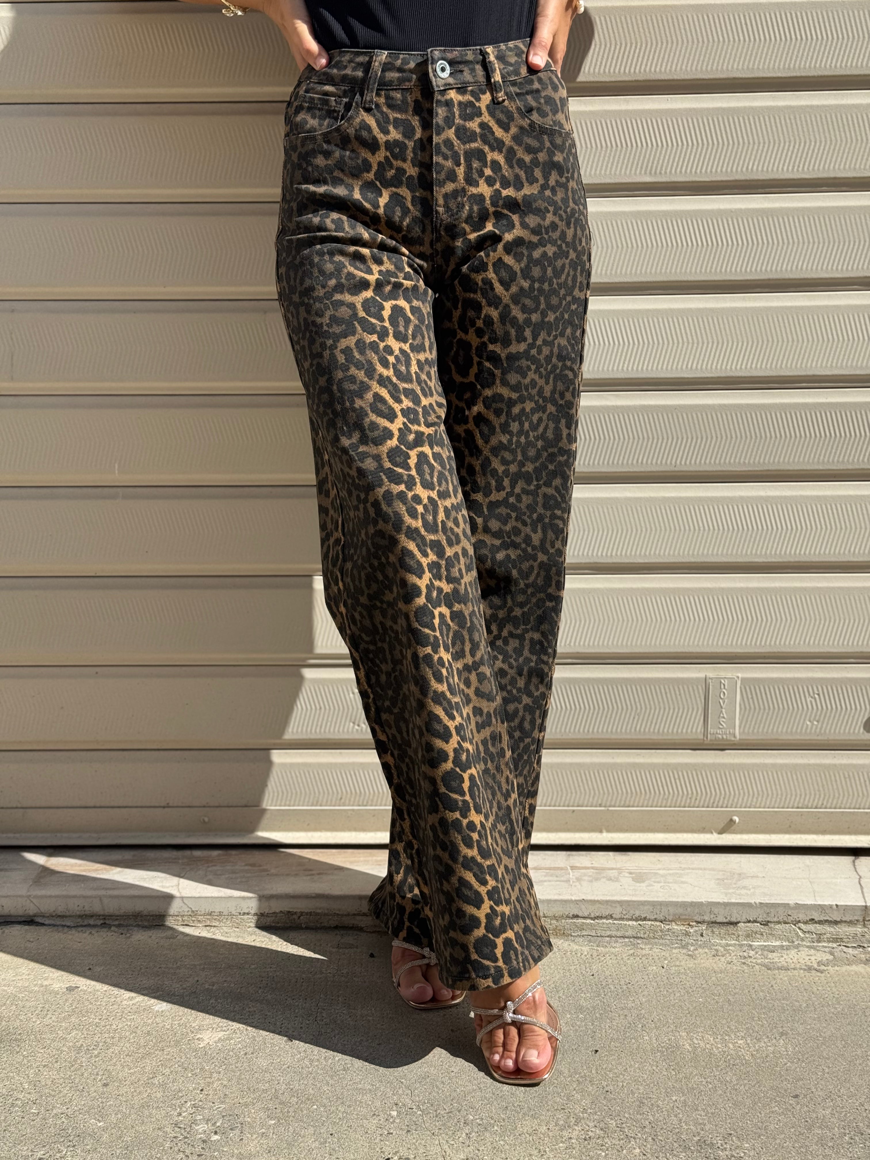 Jeans maculato