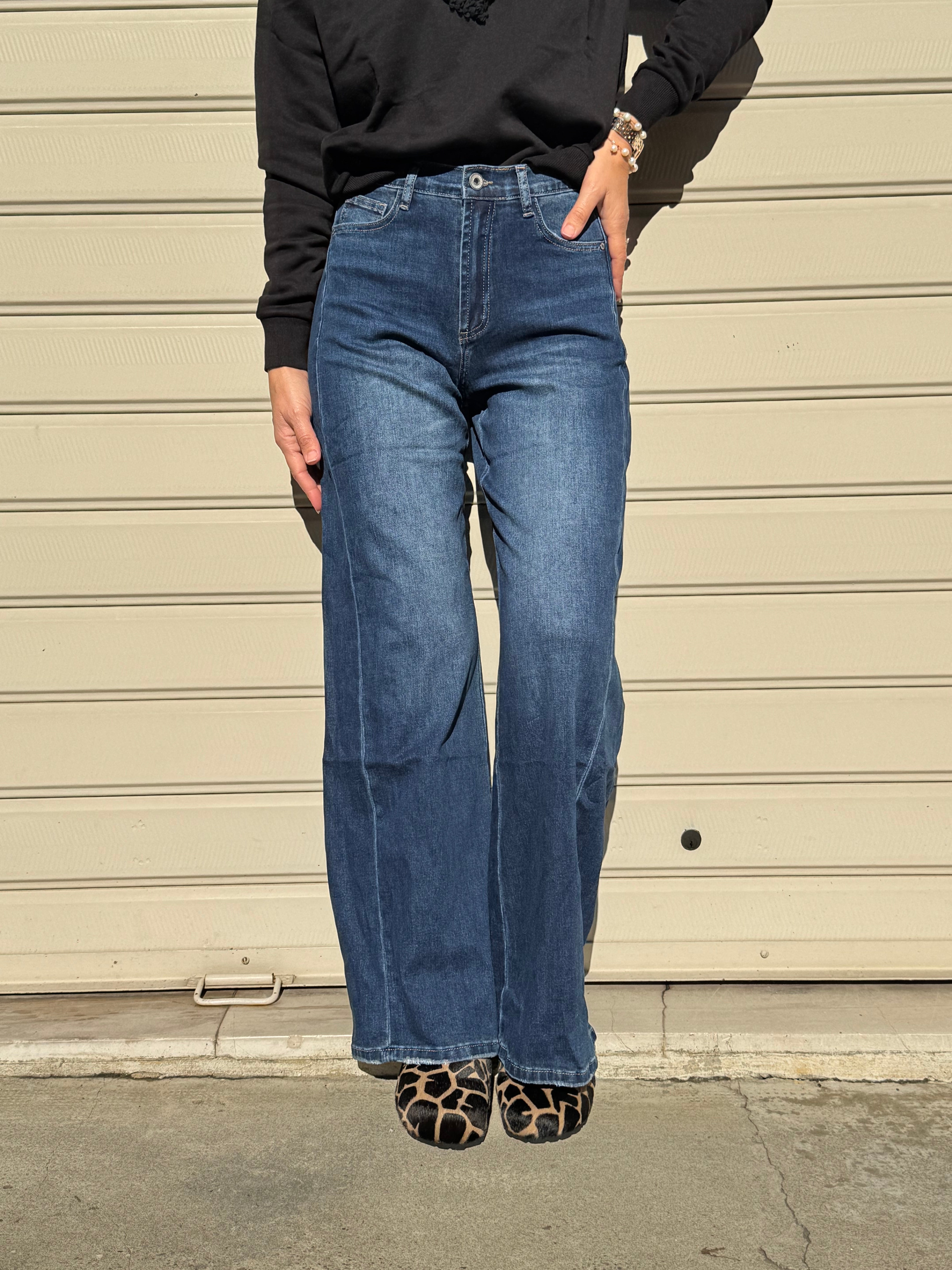 Jeans bande laterali