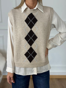 Gilet rombi adora