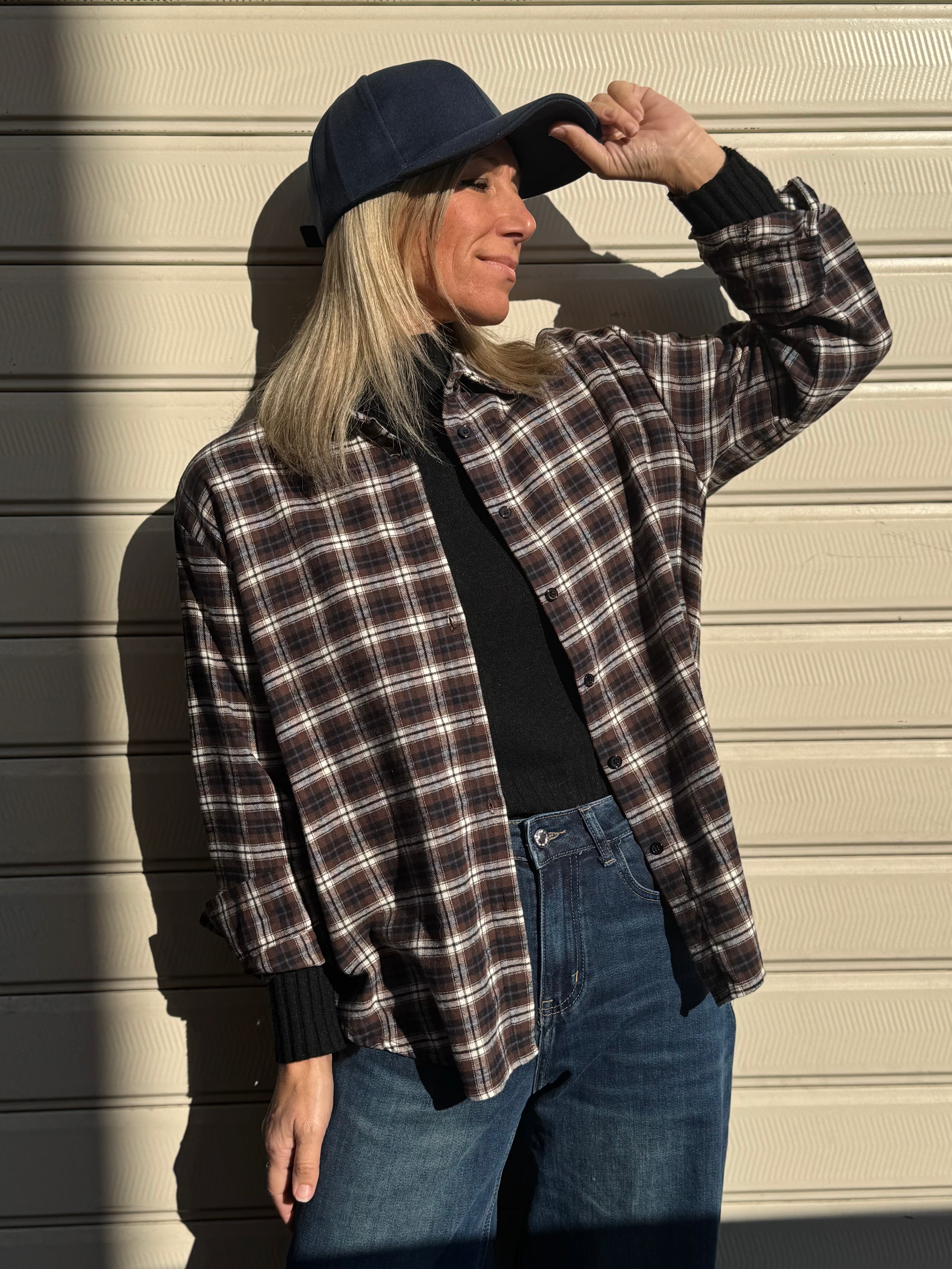 Camicia scozia adora