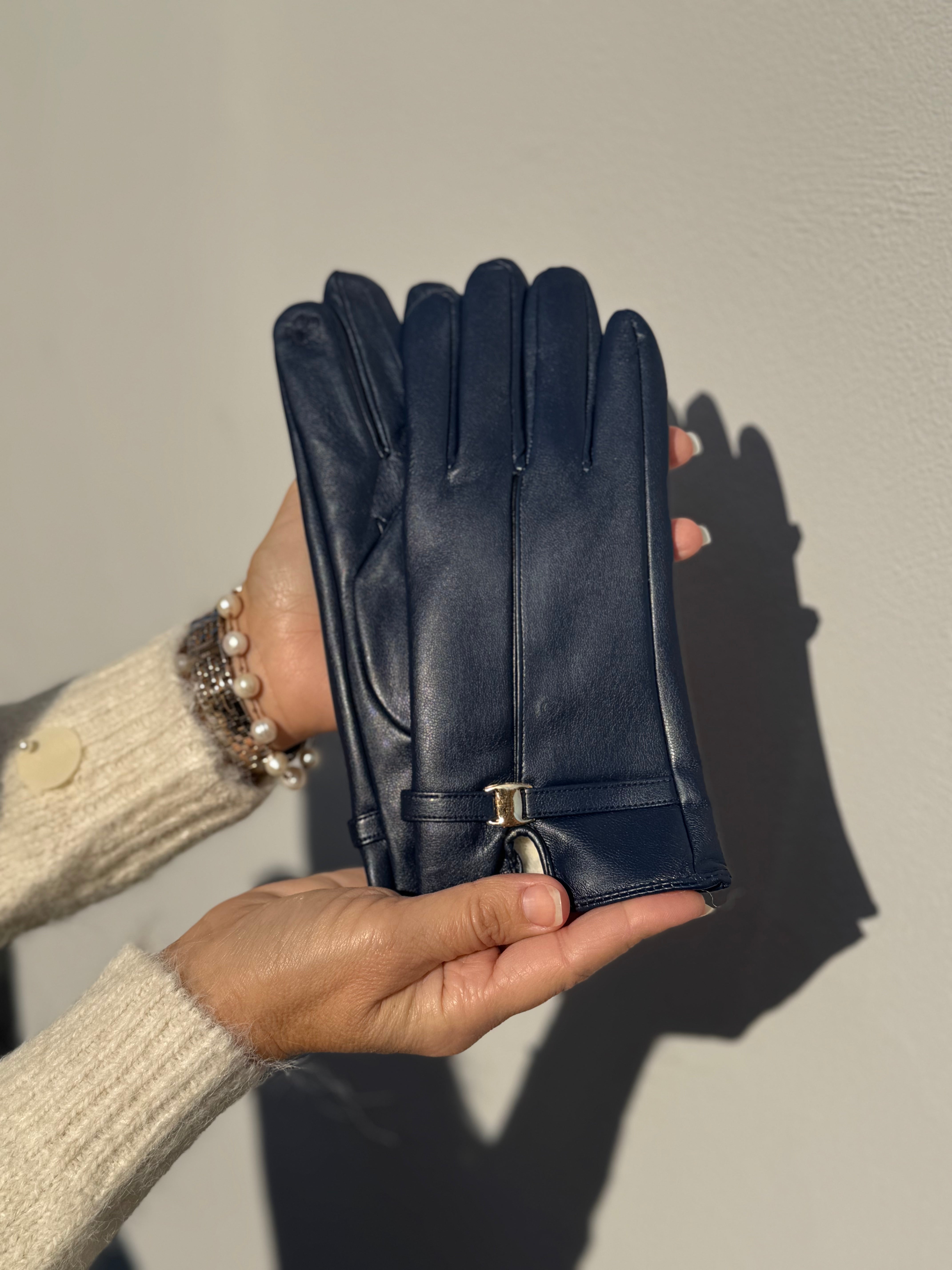 Guanti similpelle mimì