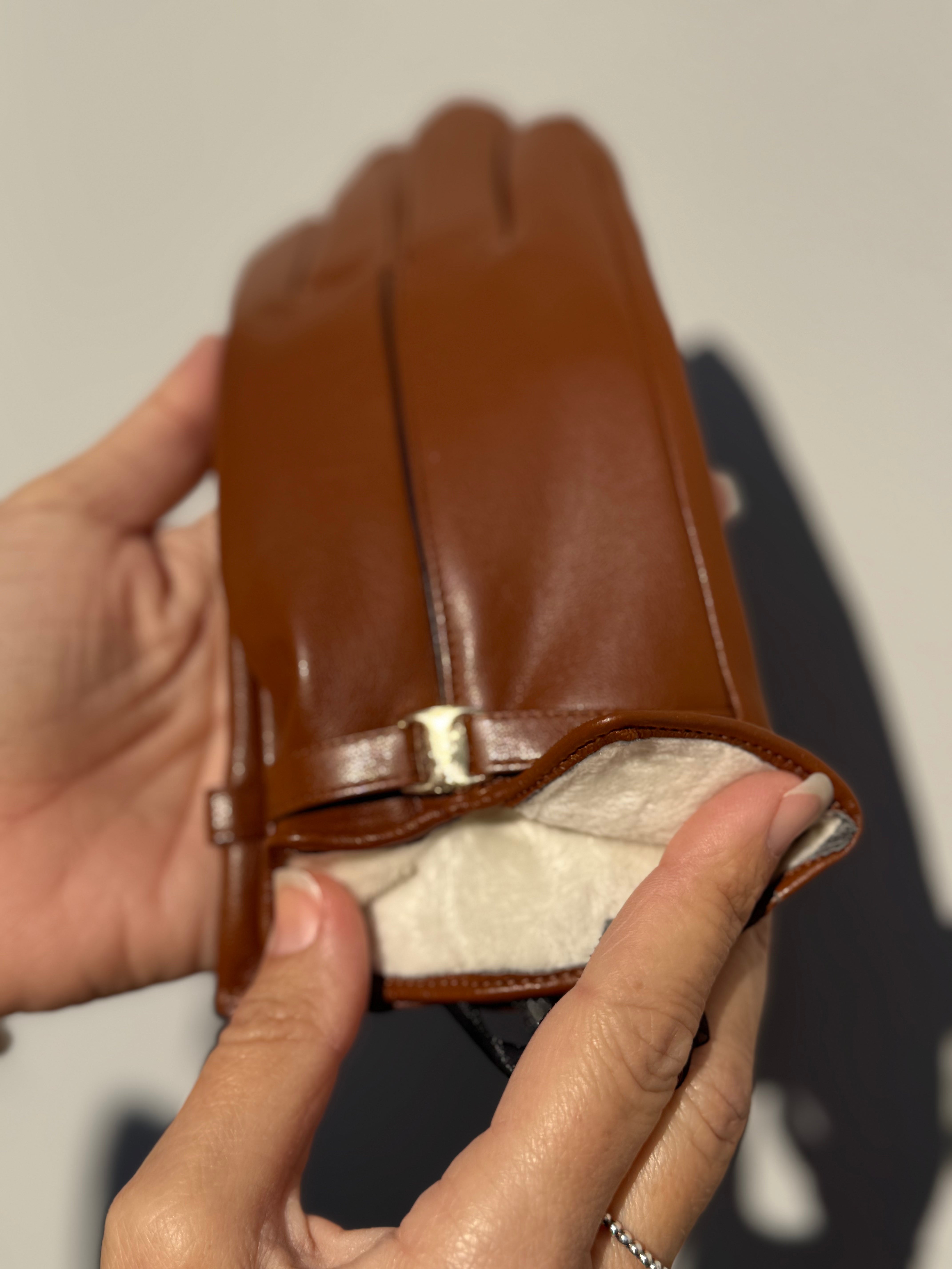 Guanti similpelle mimì