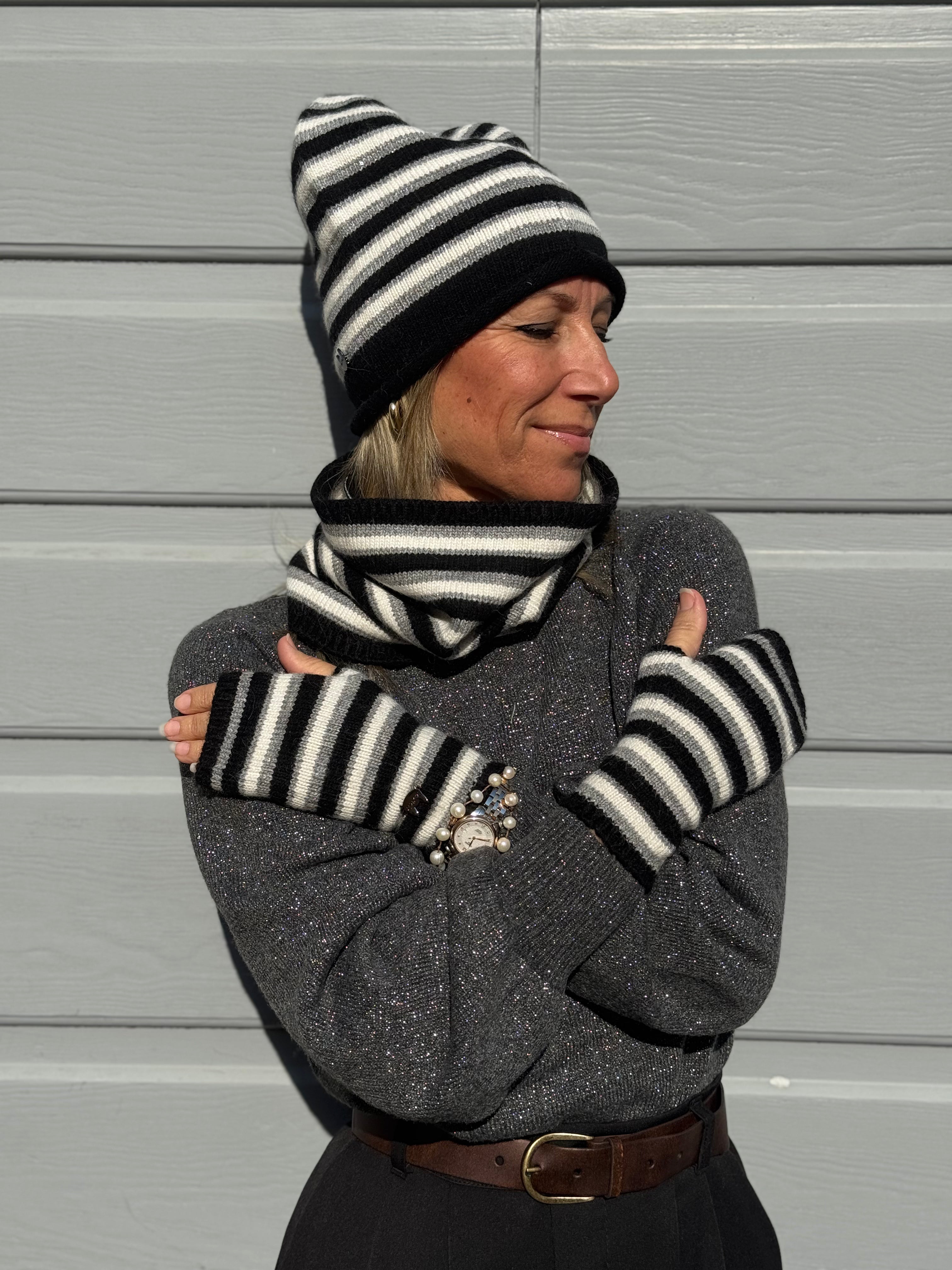 Set 3 pezzi righe mimì