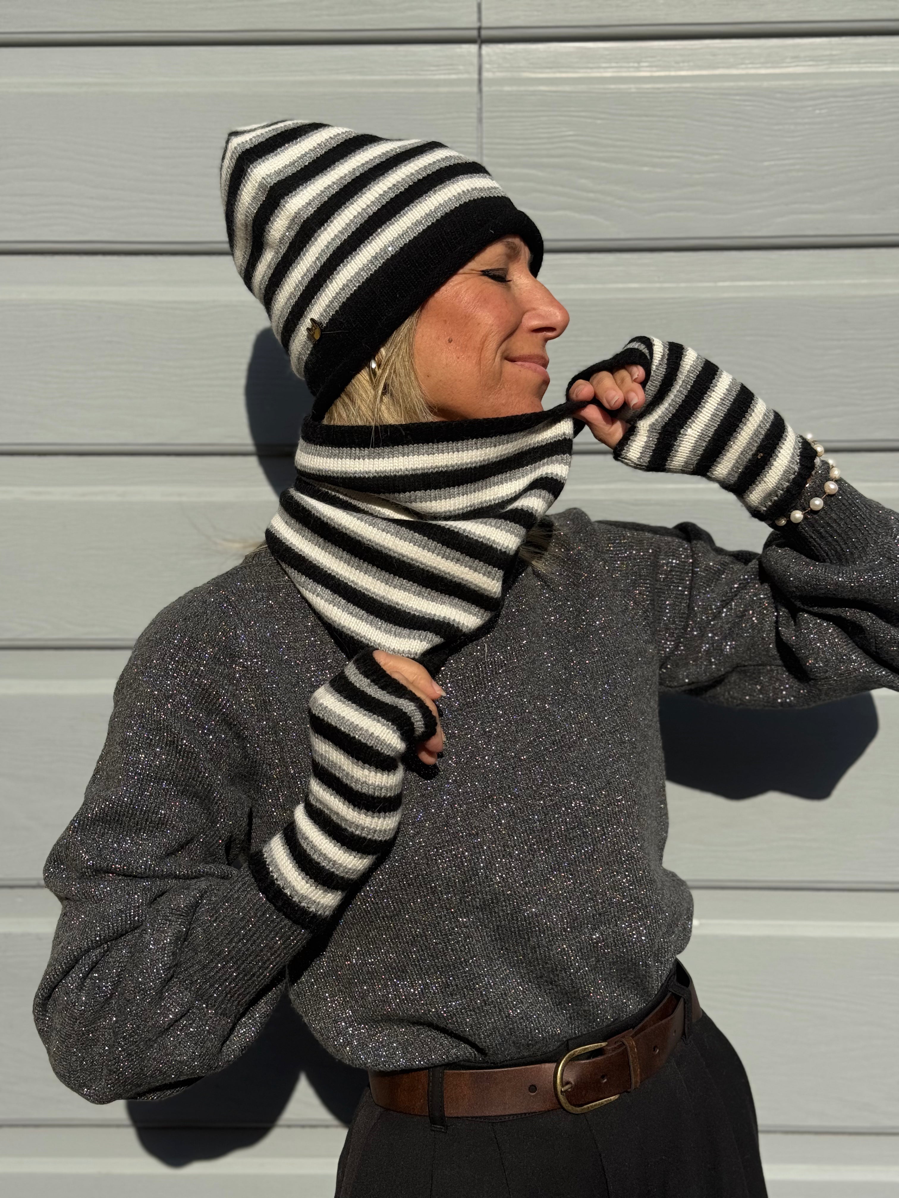 Set 3 pezzi righe mimì