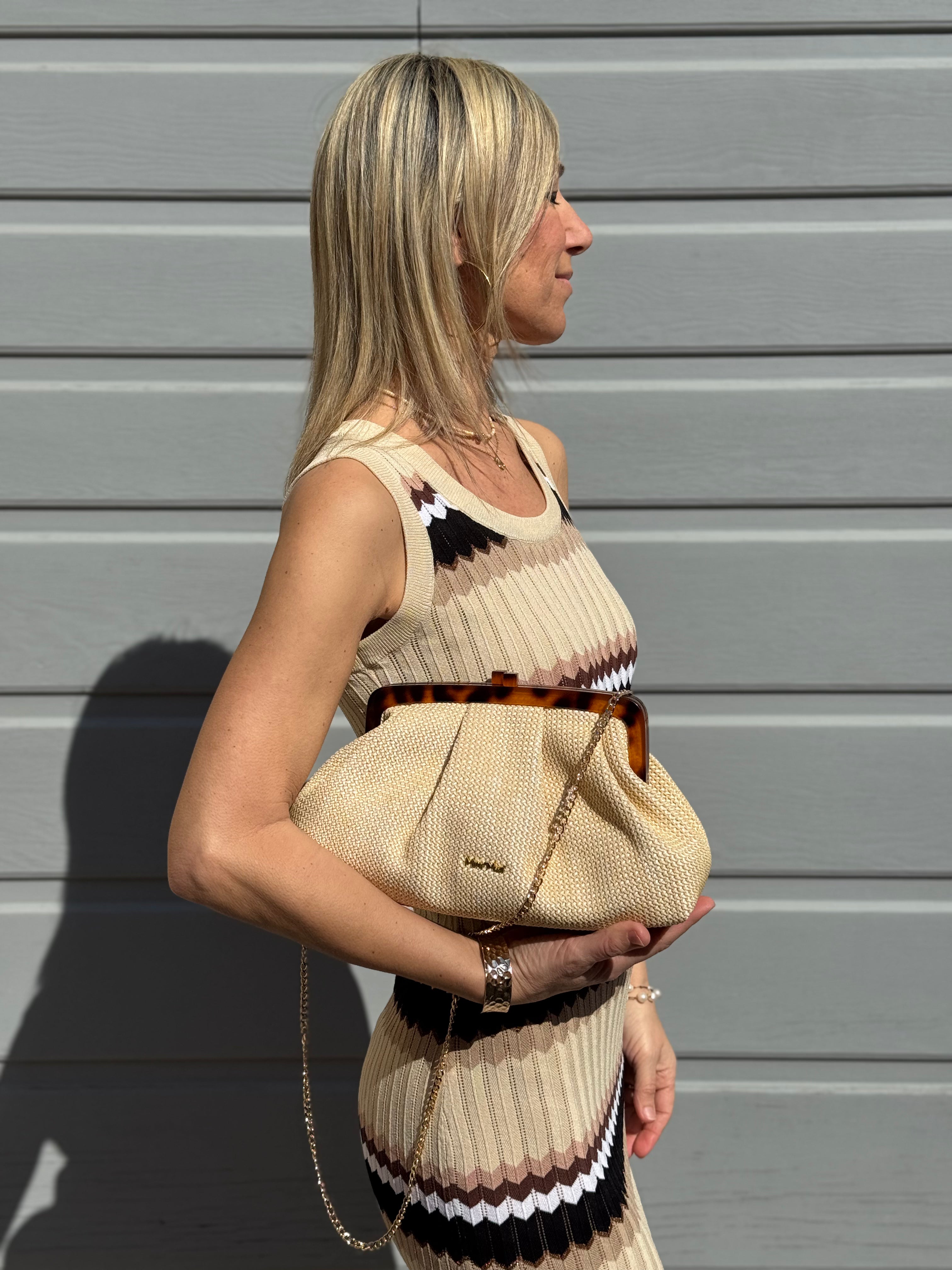 Clutch rafia mimì