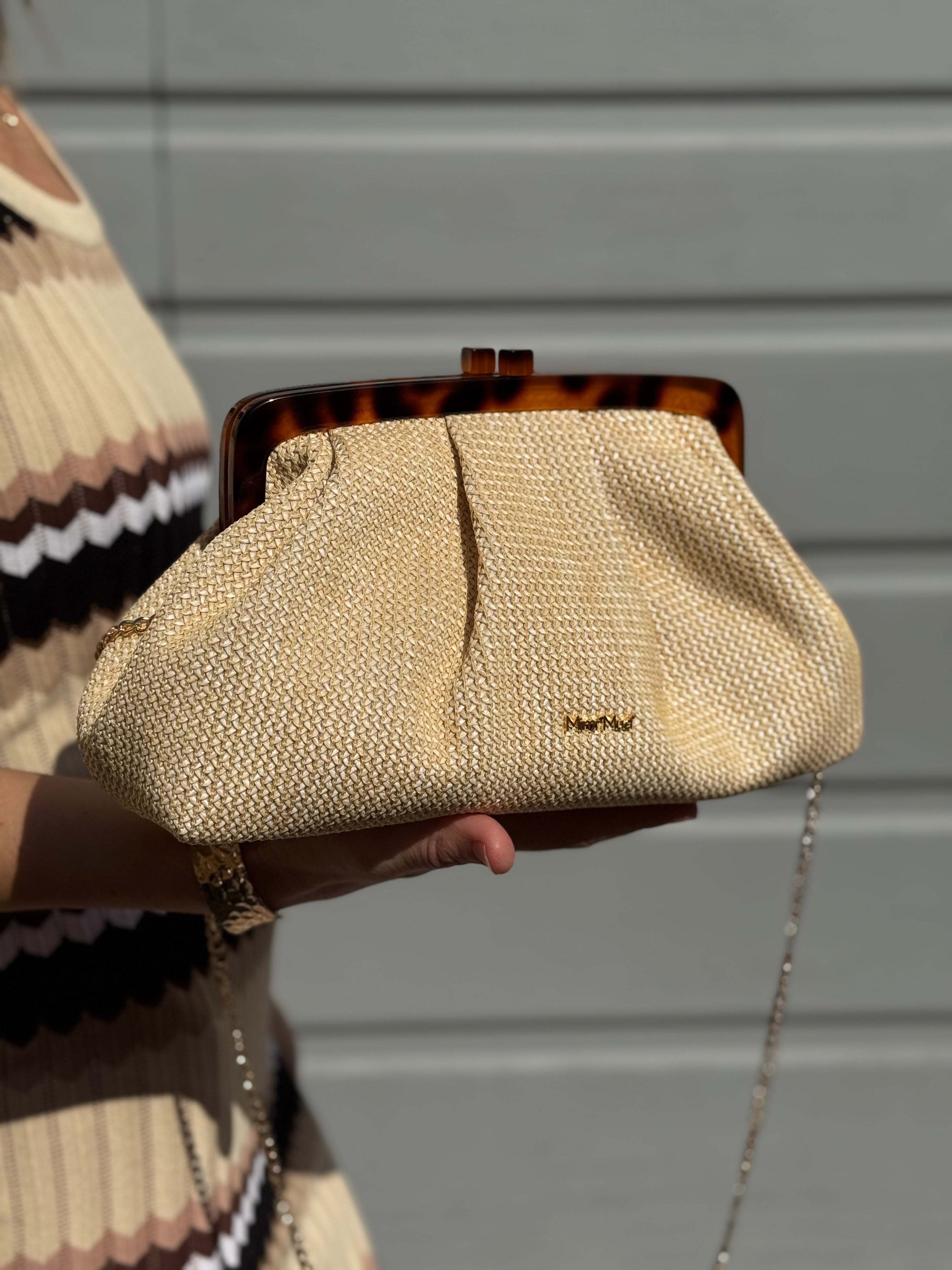 Clutch rafia mimì