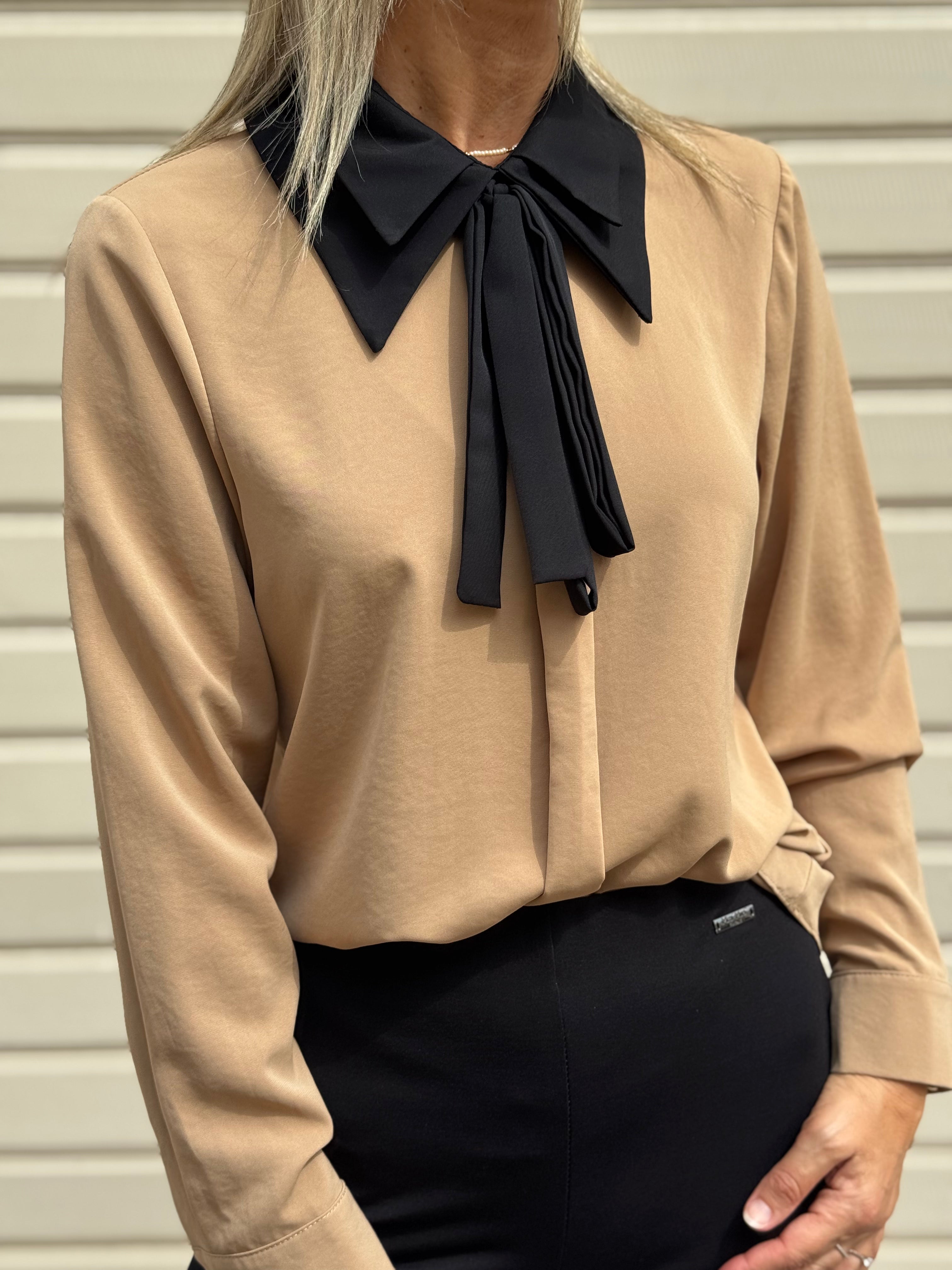 Camicia doppio colletto mimì