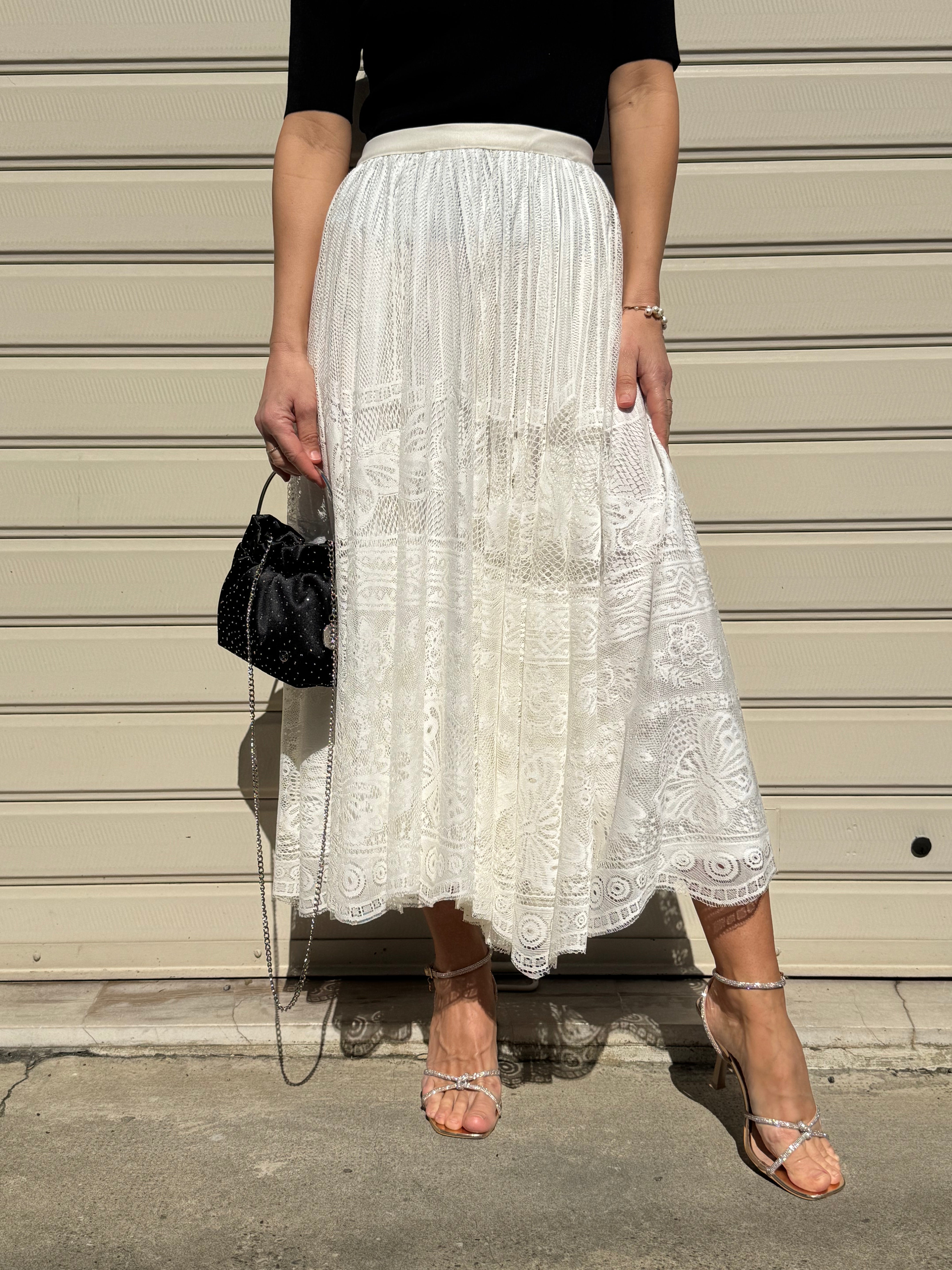 Gonna macramè artigli