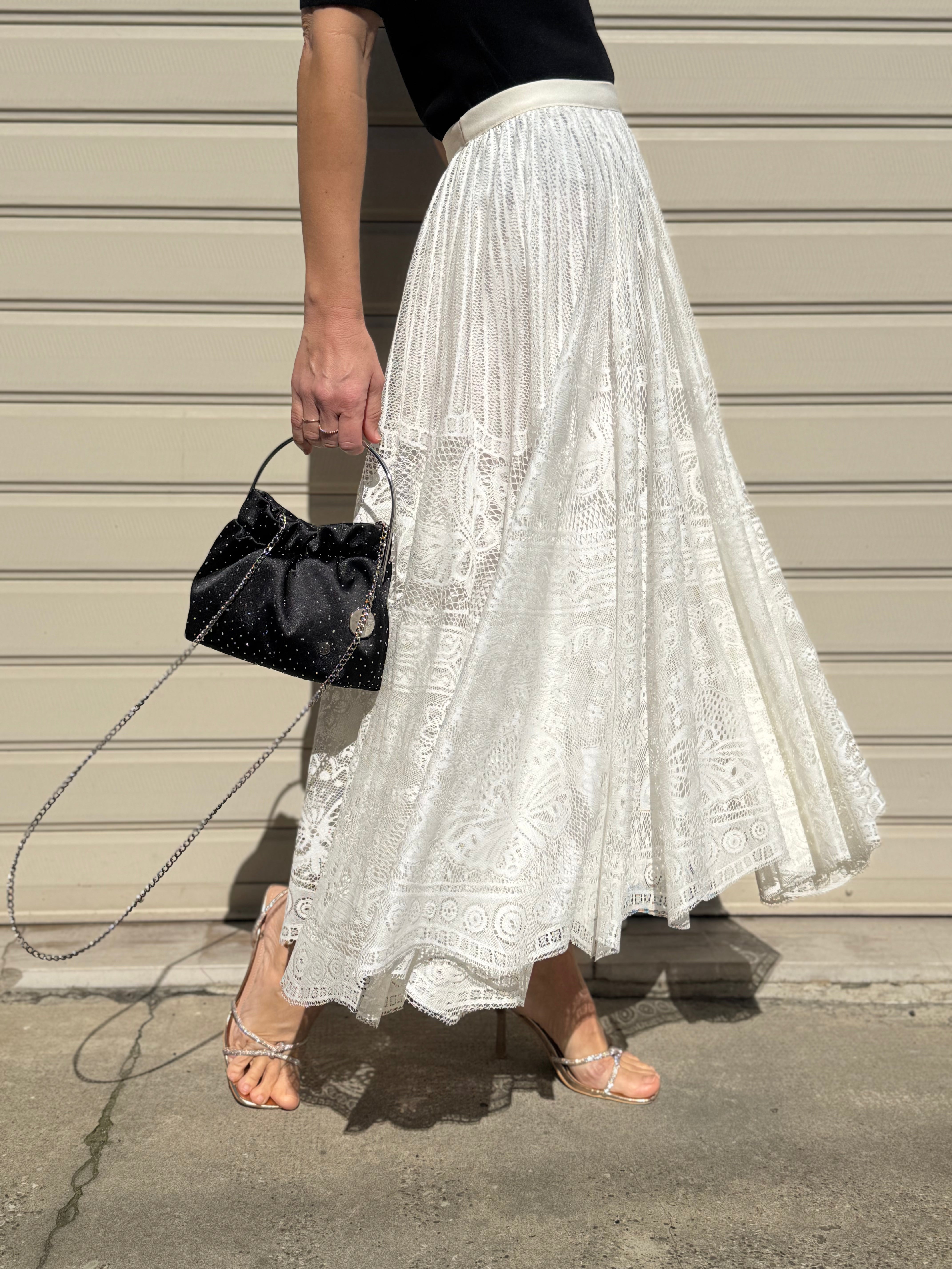 Gonna macramè artigli