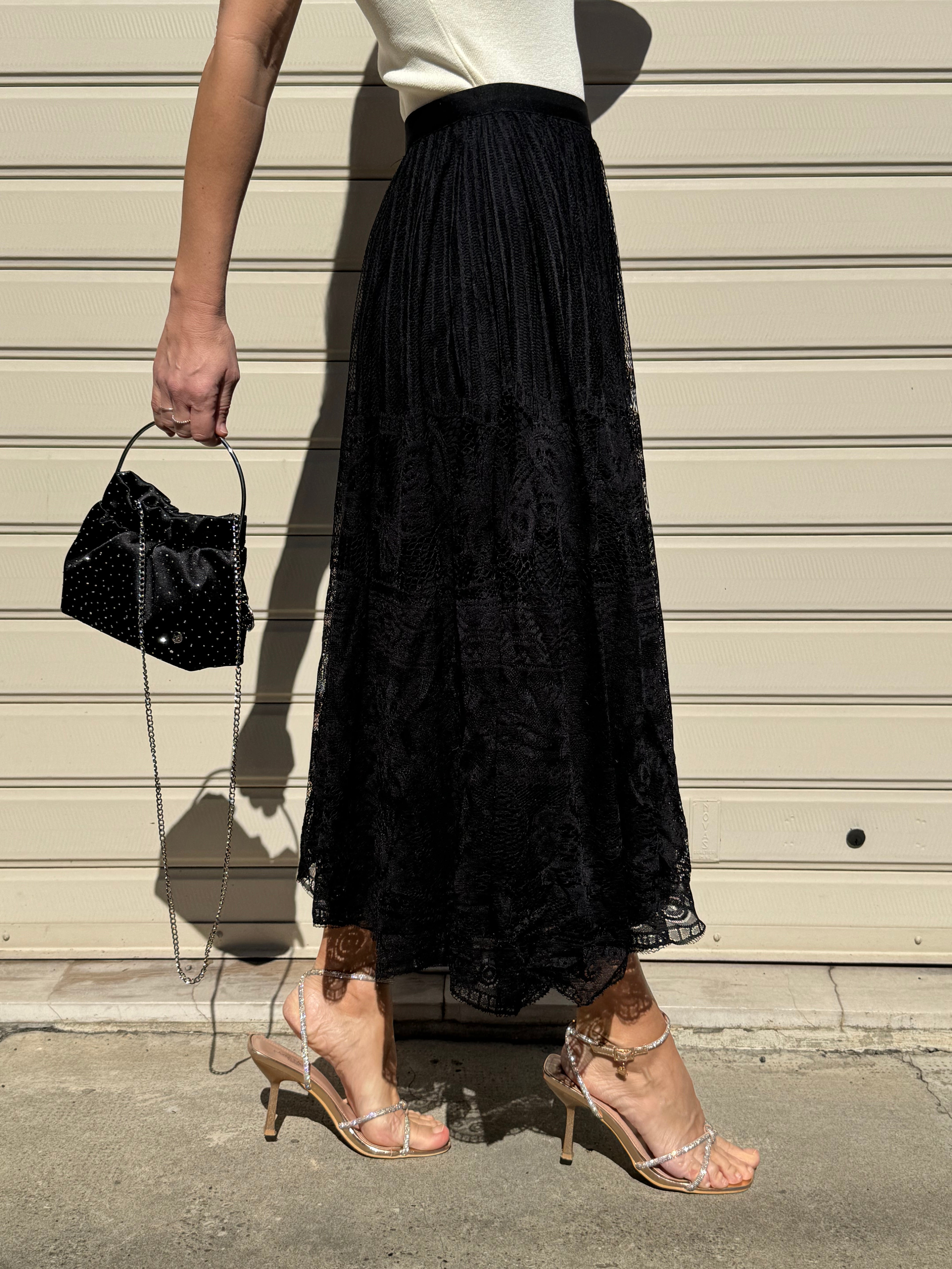 Gonna macramè artigli